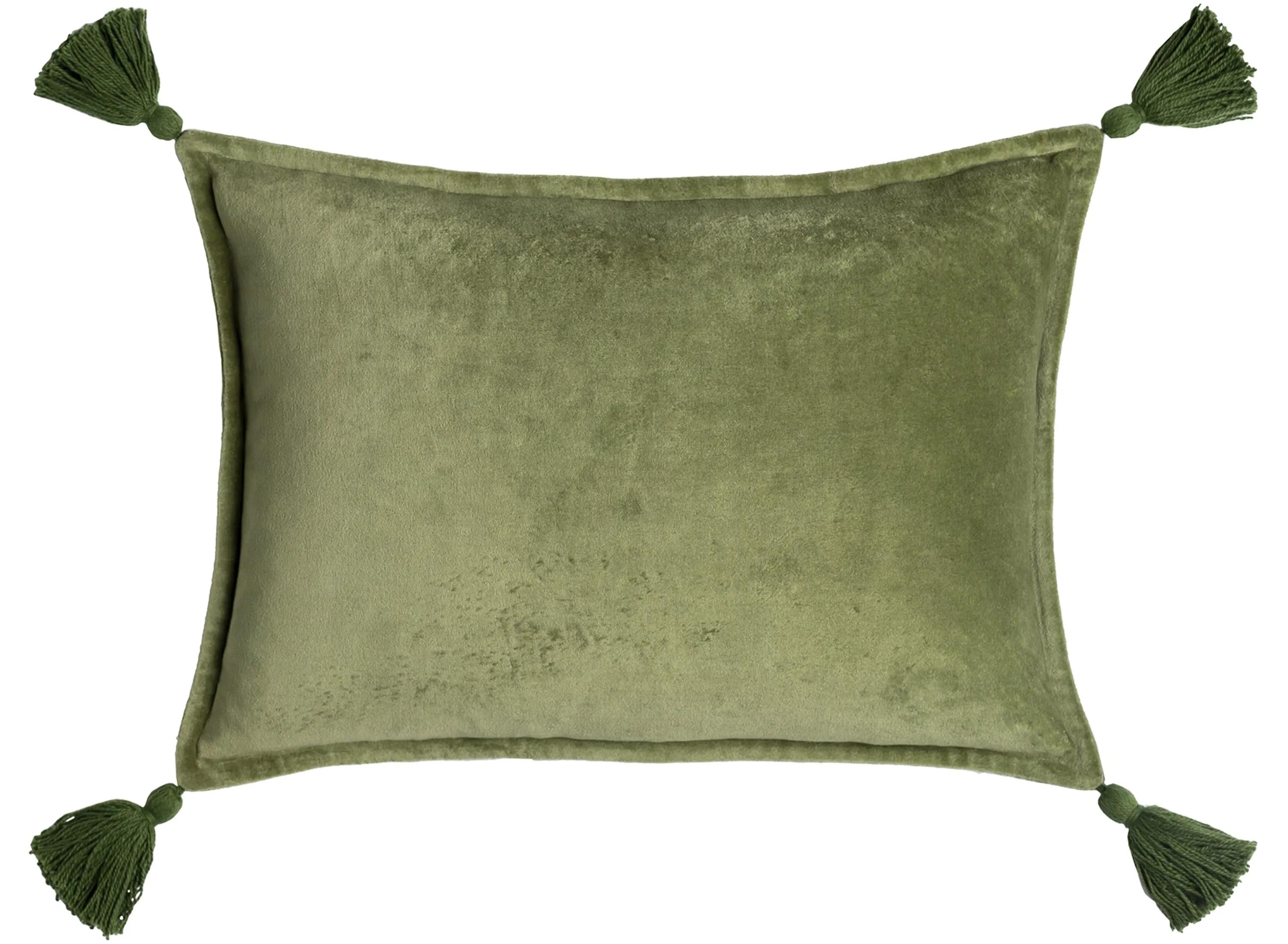 Cotton Velvet Poly Fill Pillow
