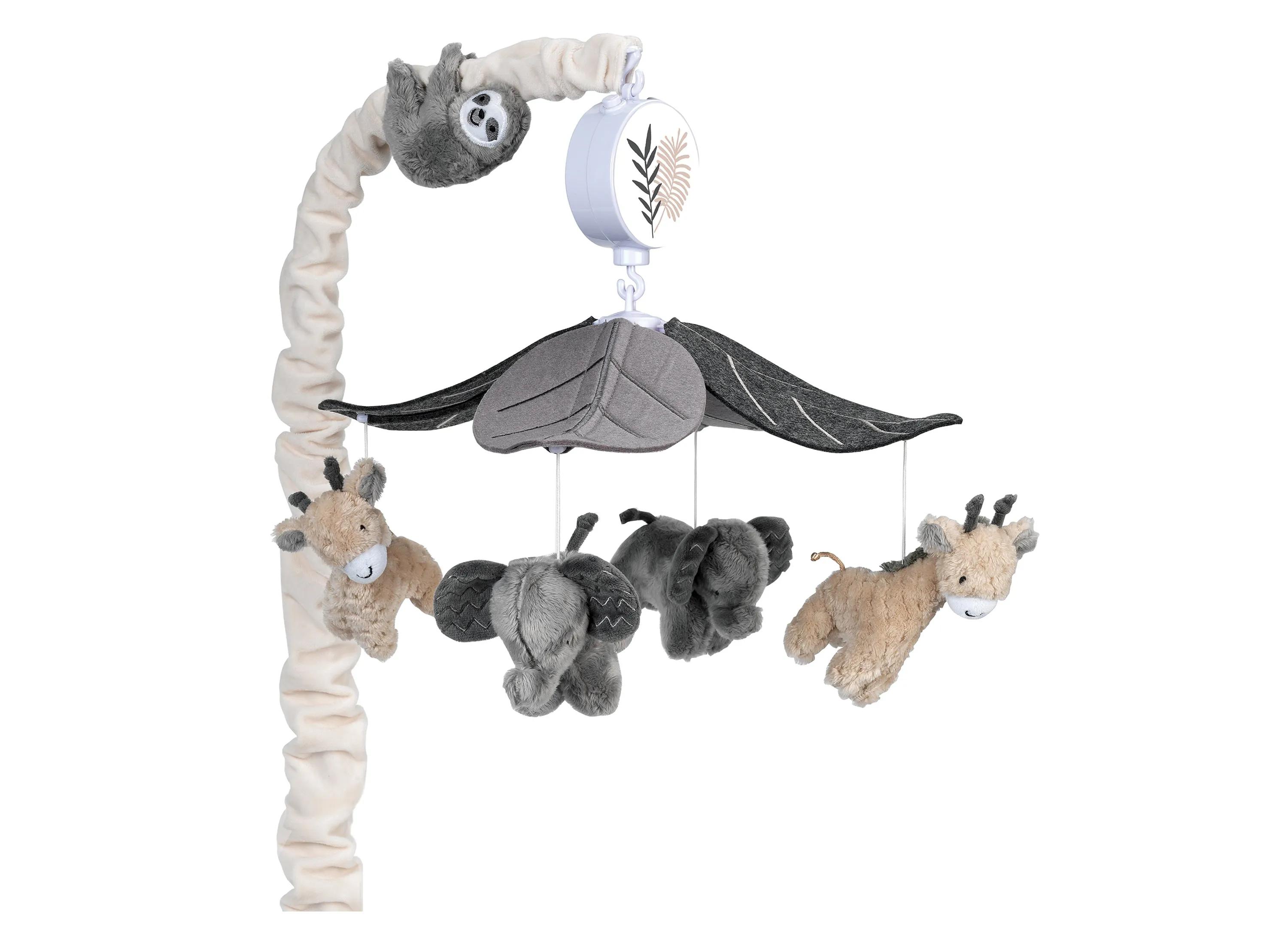 Baby Jungle Musical Baby Crib Mobile