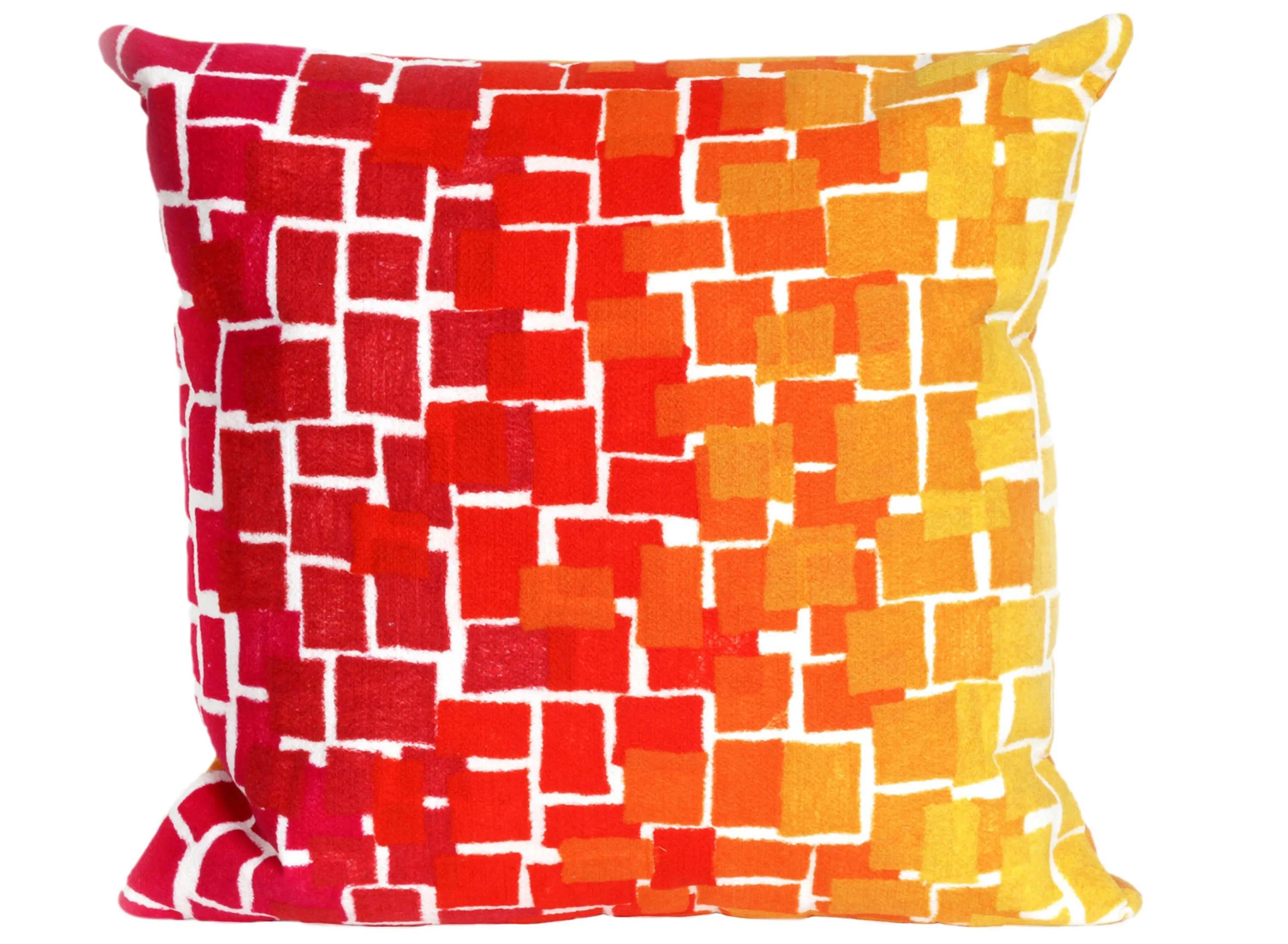 Liora Manne Visions II Ombre Tile Pillow