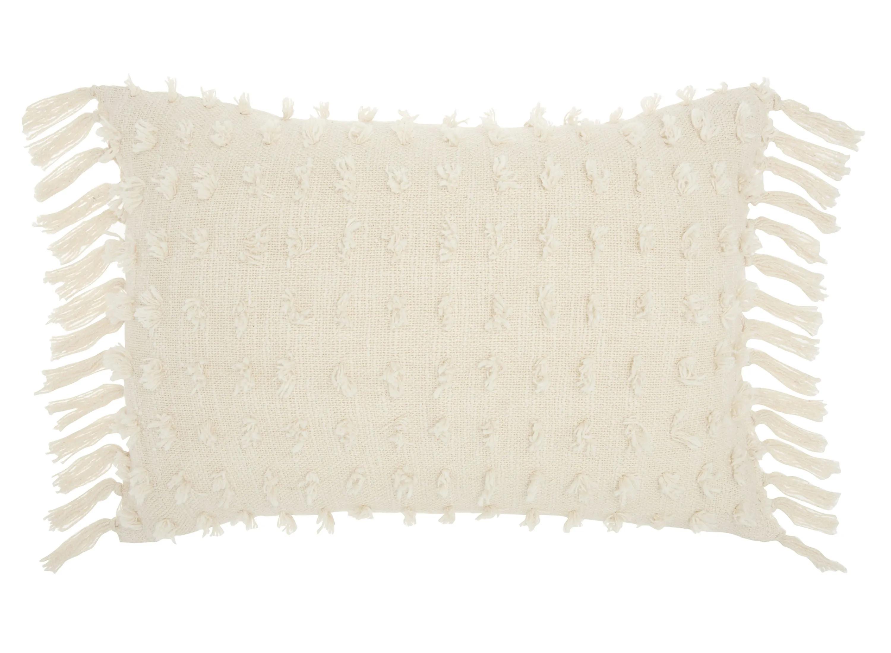 Mina Victory Cut Fray Texture Throw Pillow