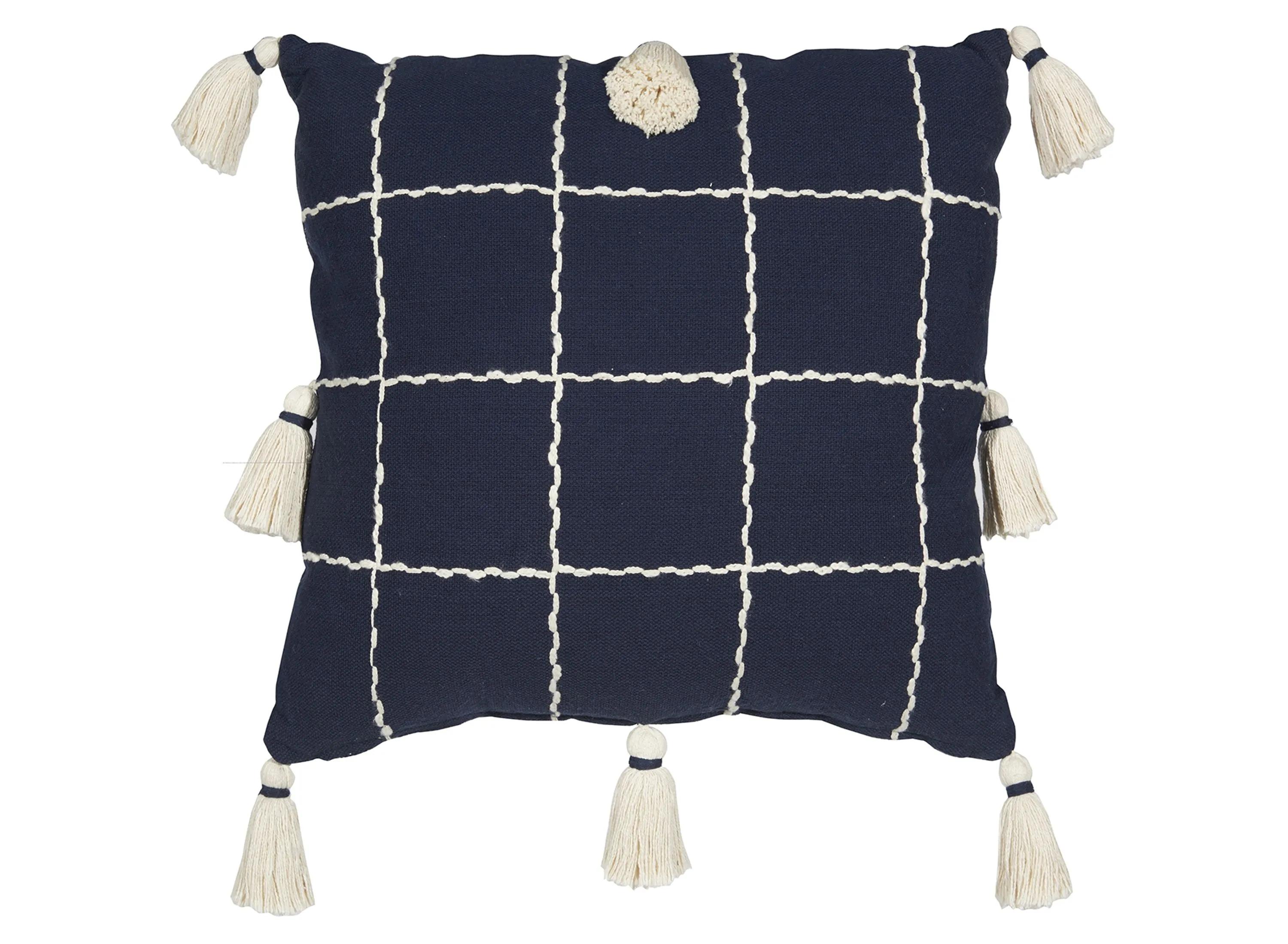 Plaid Throw Pillow