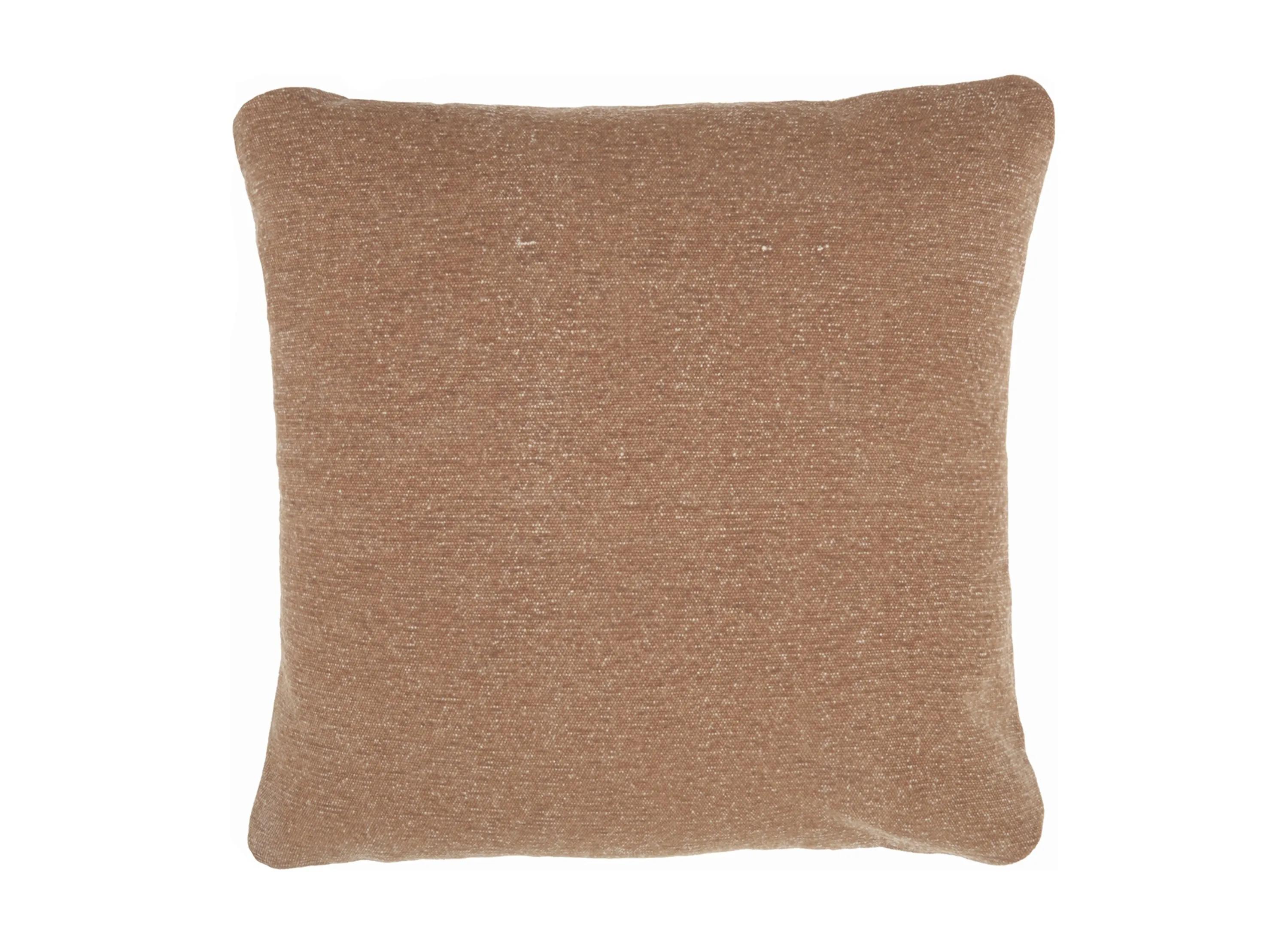 Nourison Stonewash Solid Clay Throw Pillow