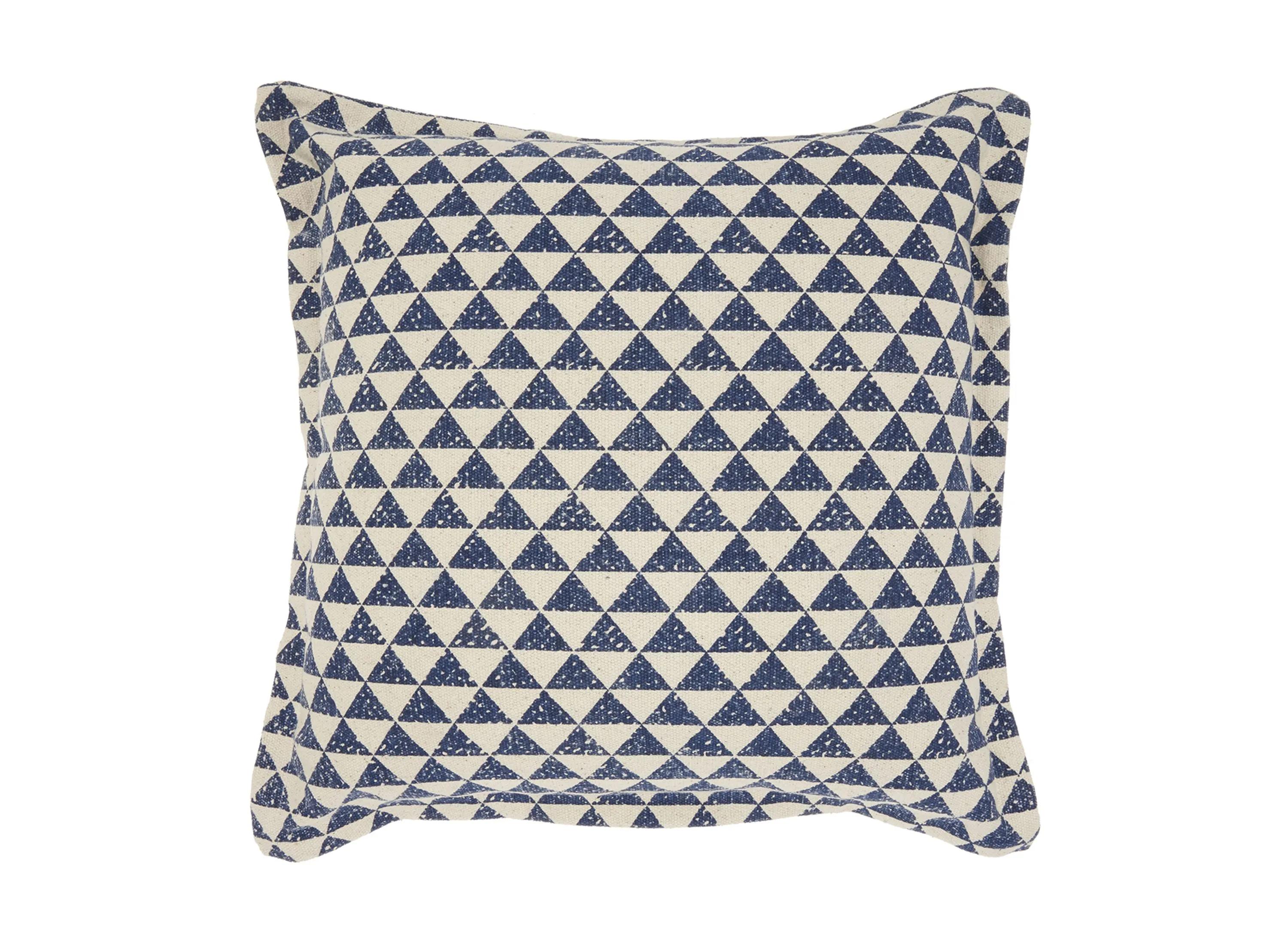 Nourison Printed Triangles Throw Pillow