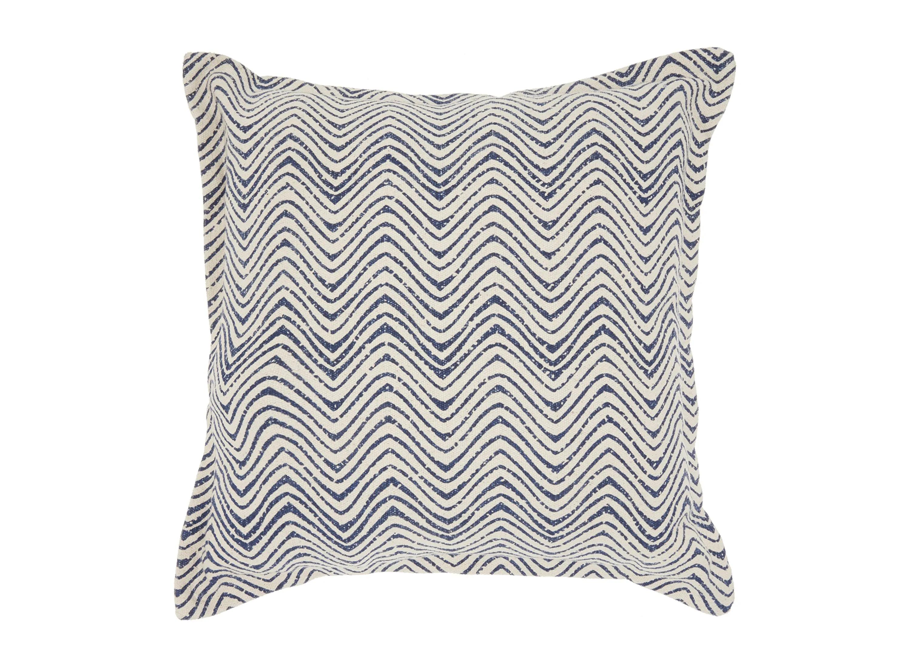 Nourison Printed Waves Throw Pillow