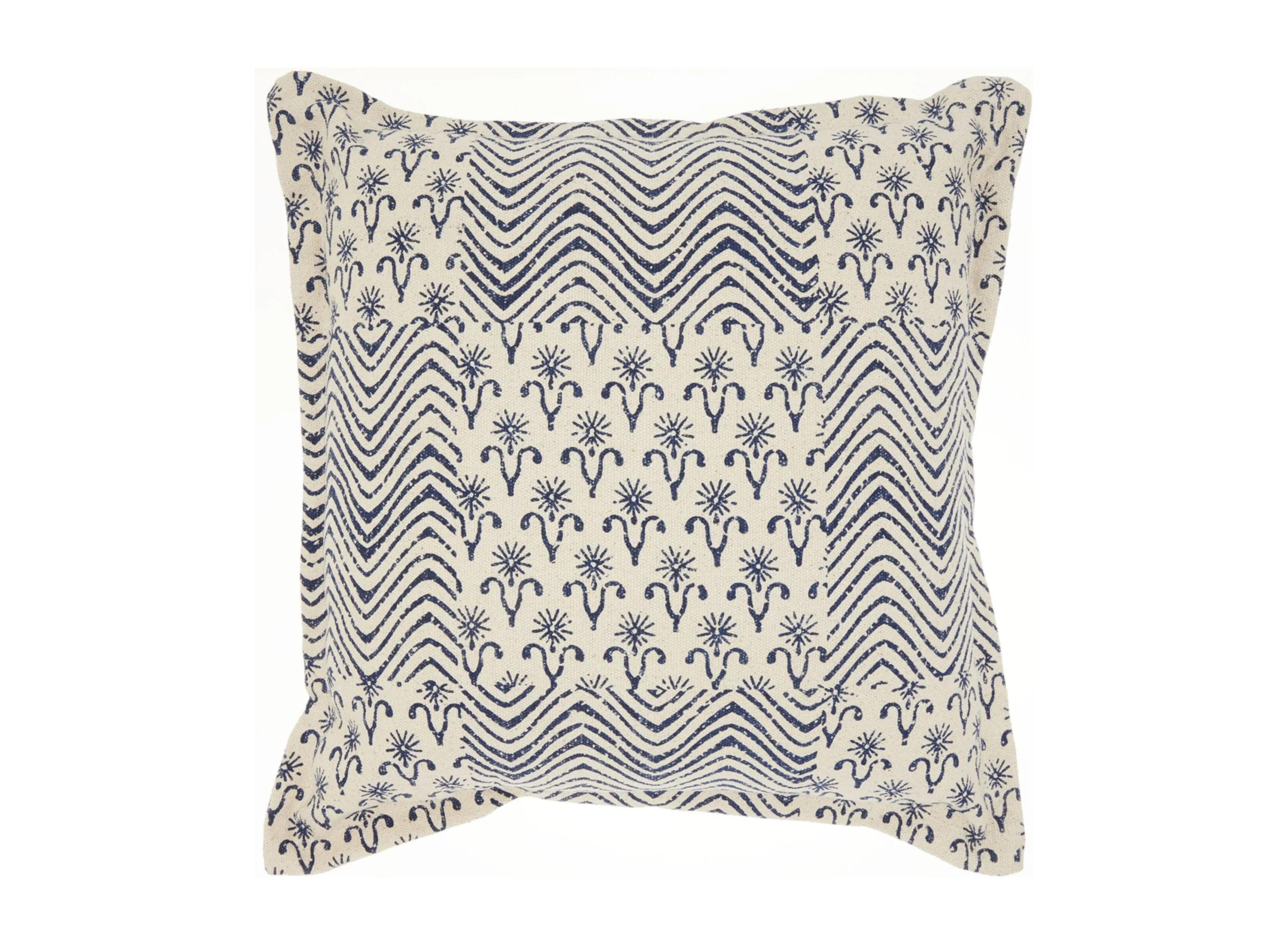 Nourison Printed Flower Patch Throw Pillow