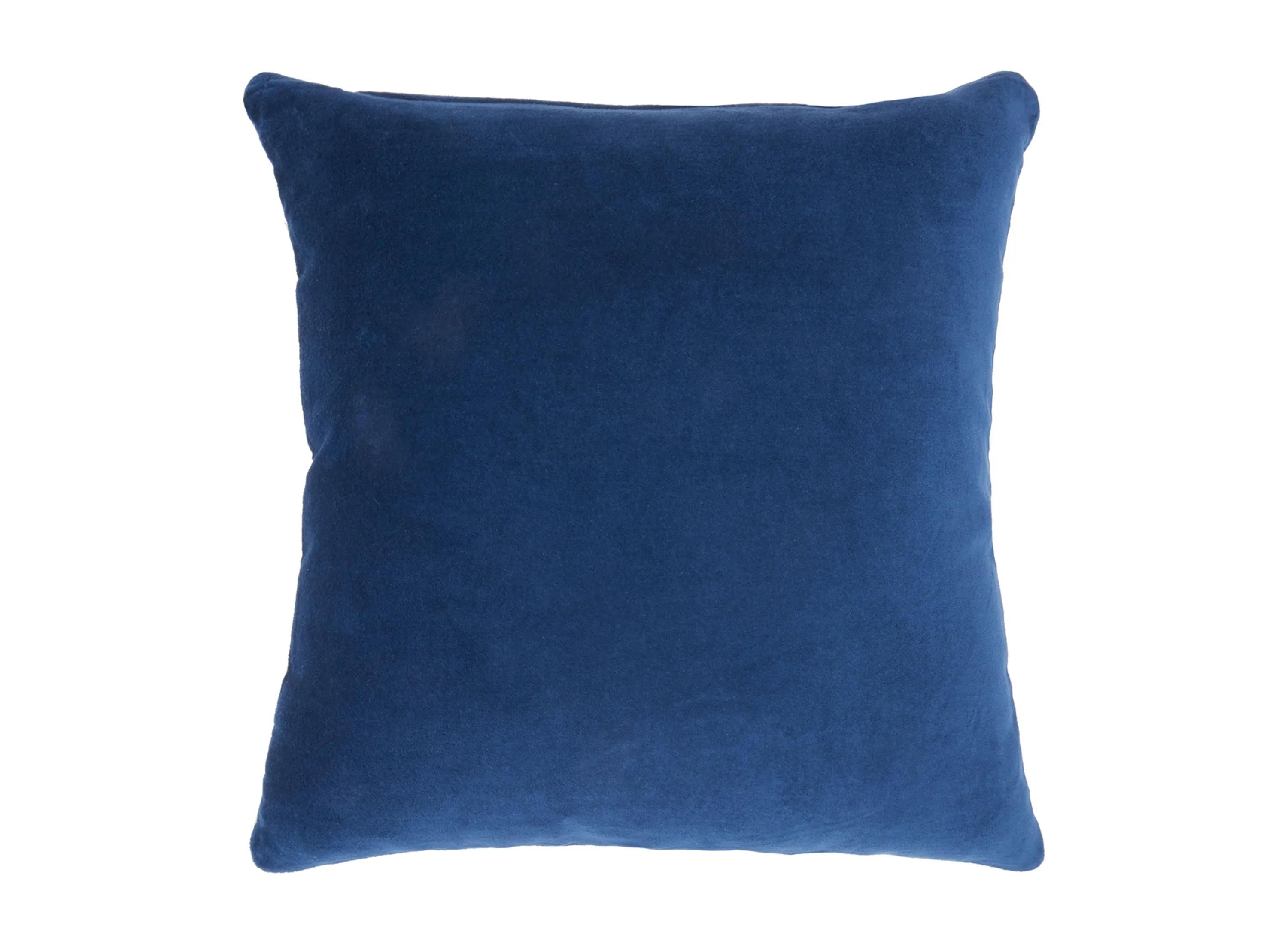 Nourison Solid Velvet Throw Pillow