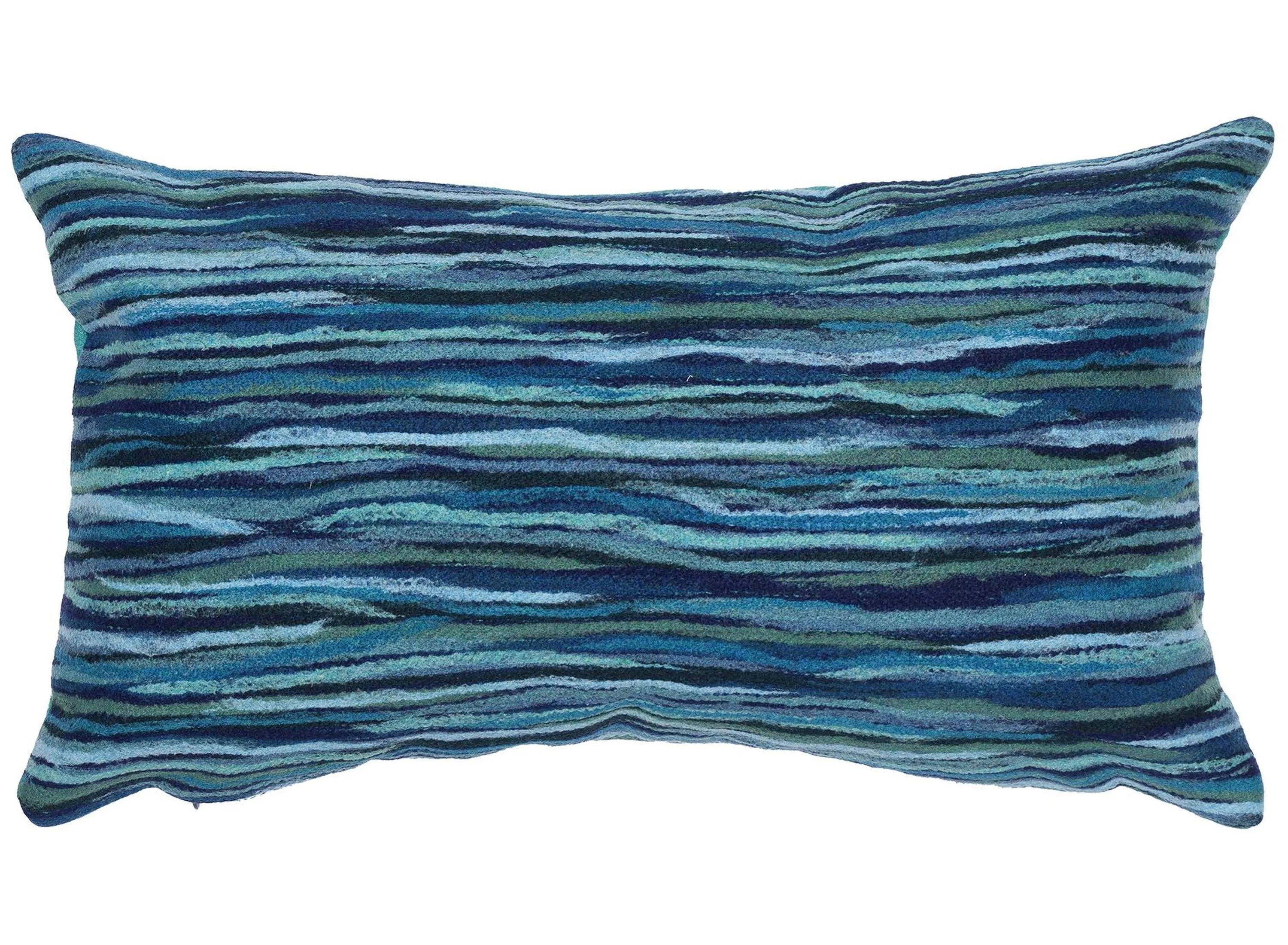 Visions III Broken Stripe Accent Pillow