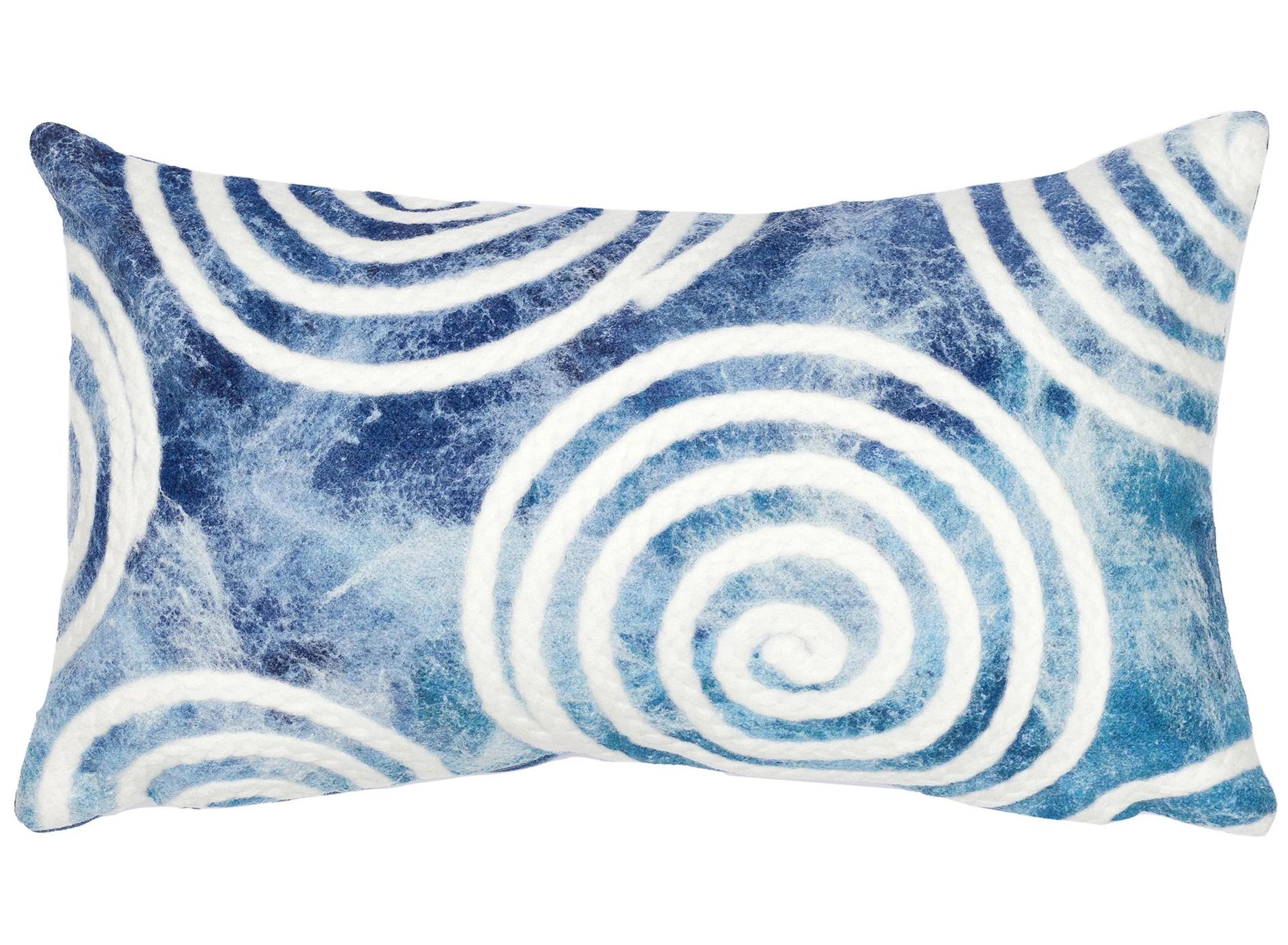 Visions IV Curl Accent Pillow