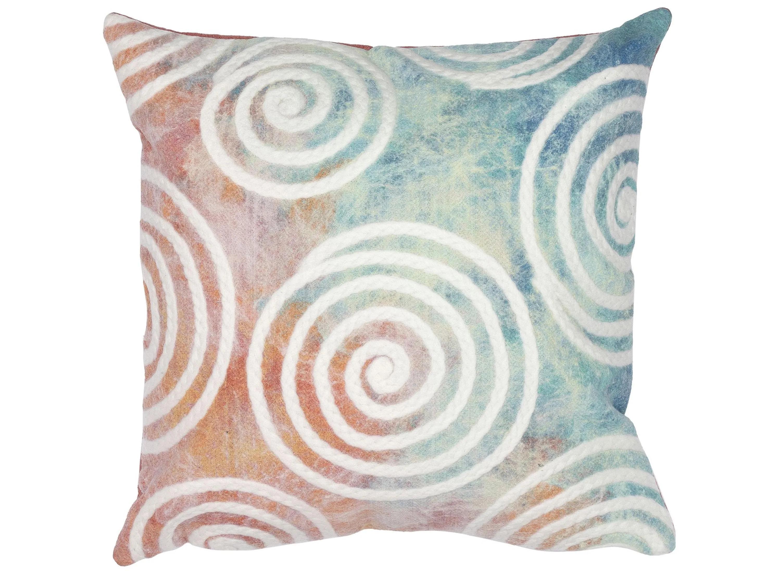 Visions IV Curl Accent Pillow
