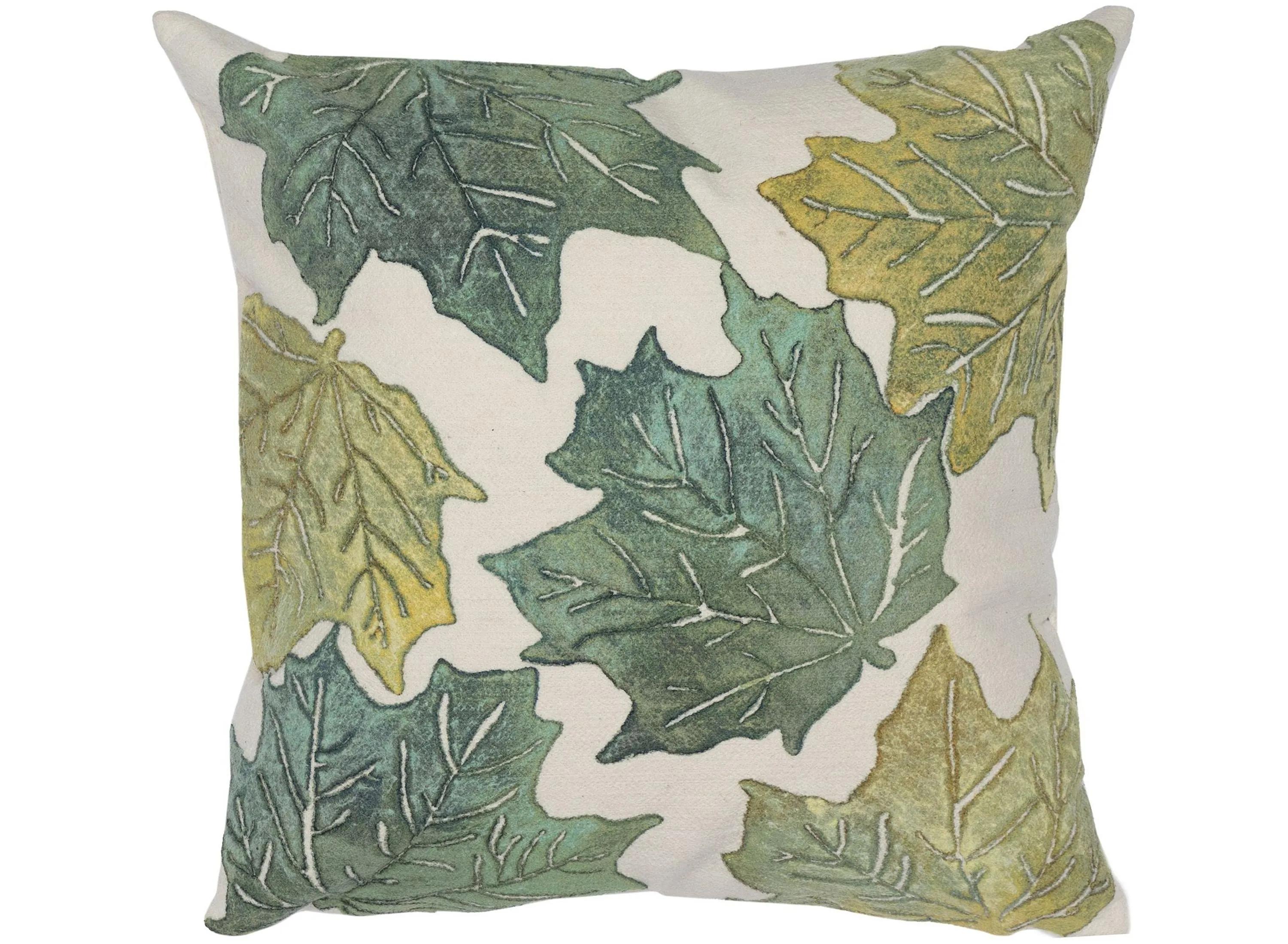 Visions IV Leaf Toss Accent Pillow