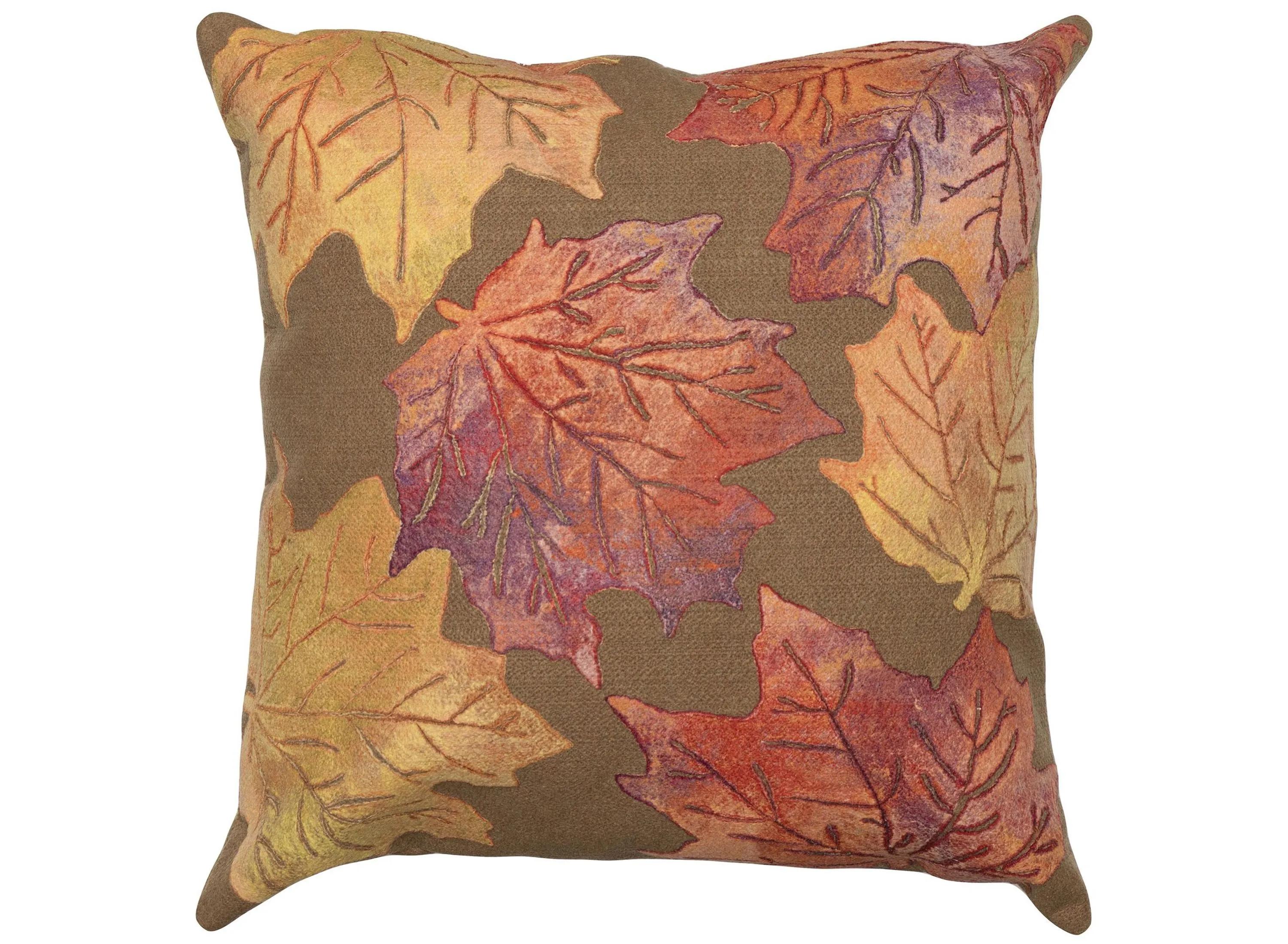 Visions IV Leaf Toss Accent Pillow