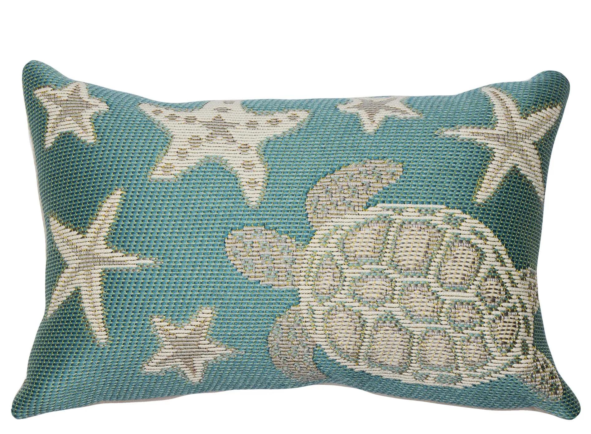 Marina Turtle And Stars Accent Pillow