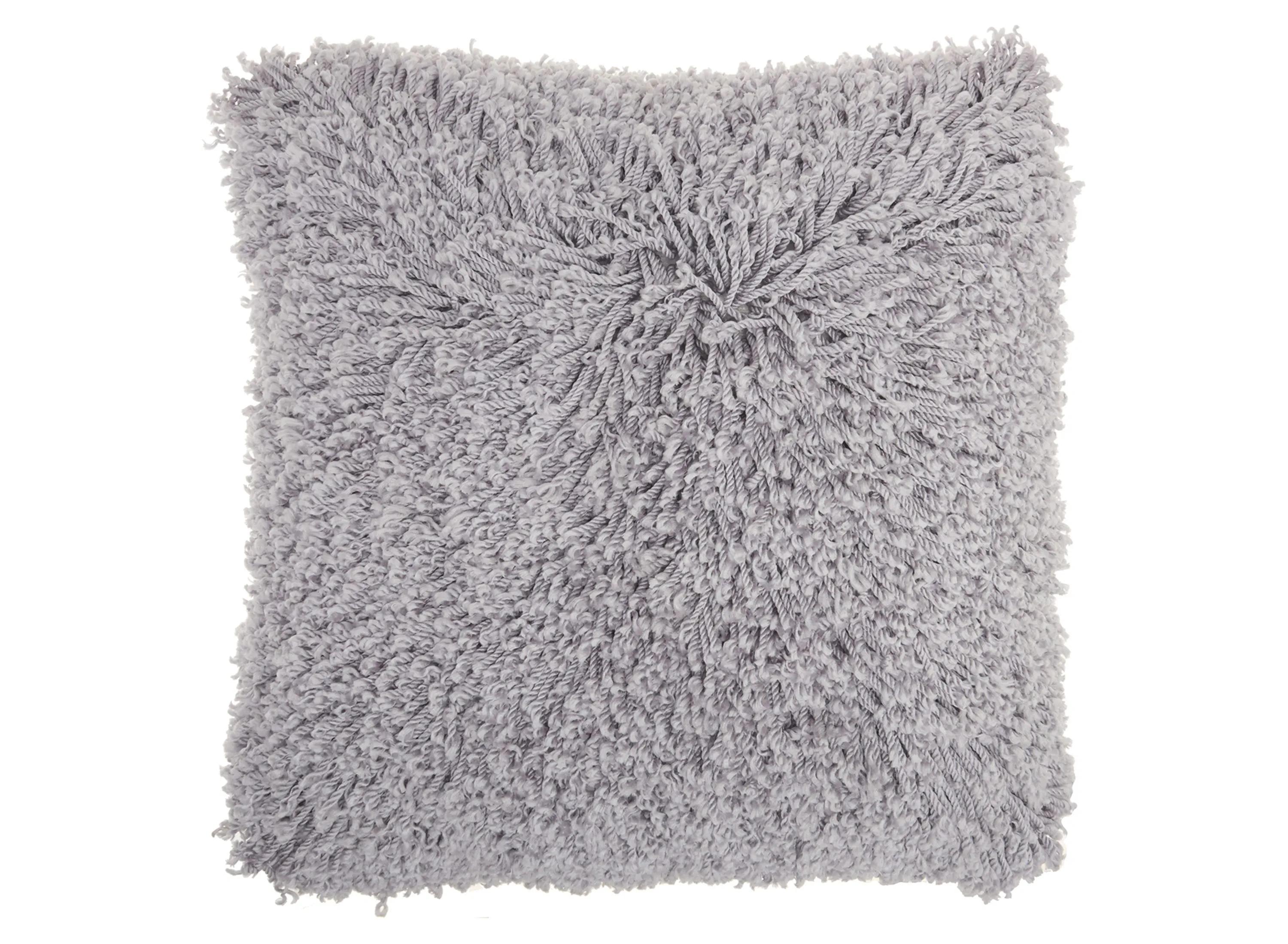 Shag Throw Pillow