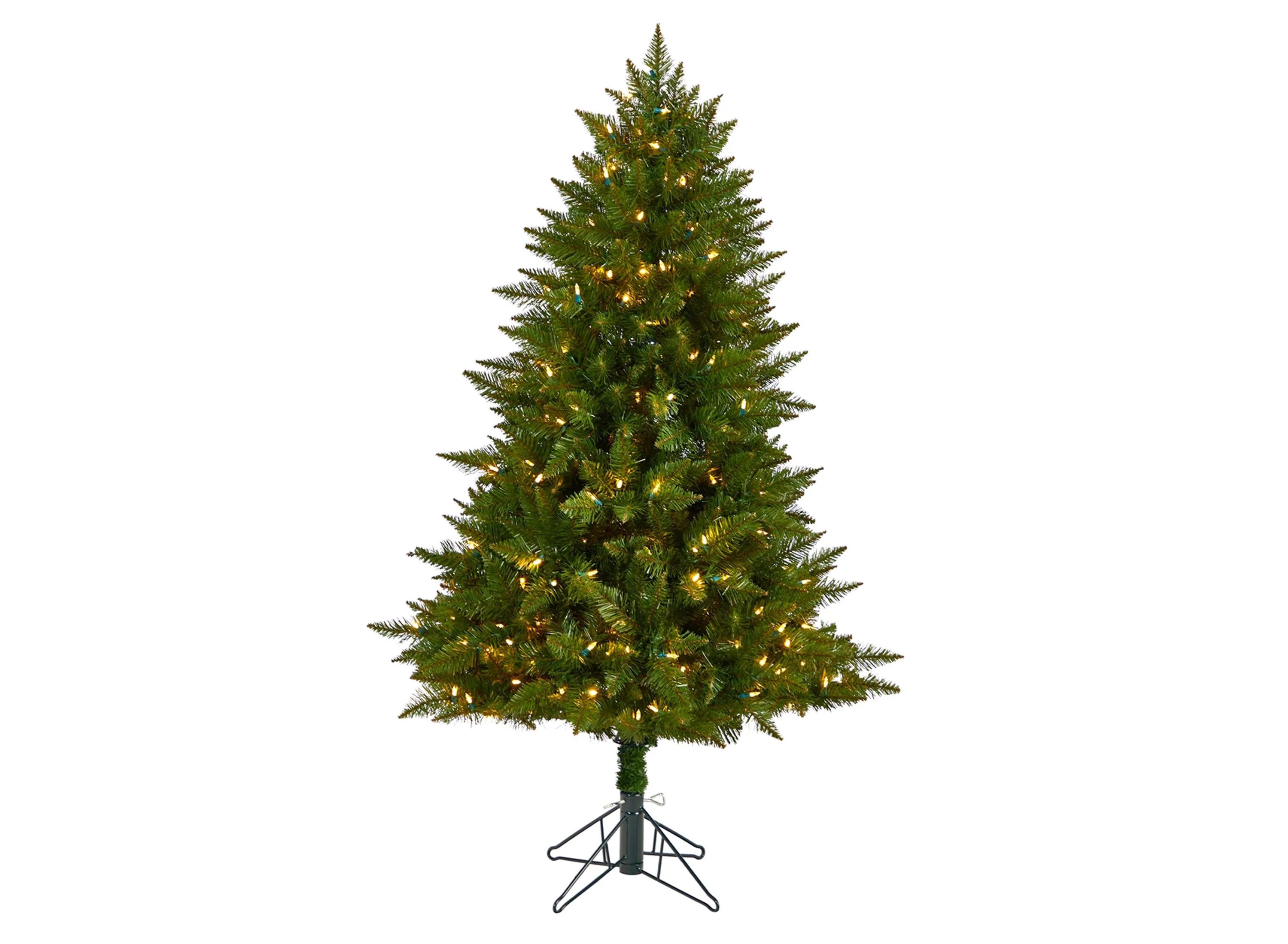 5 Pre-Lit Vermont Spruce Artificial Tree