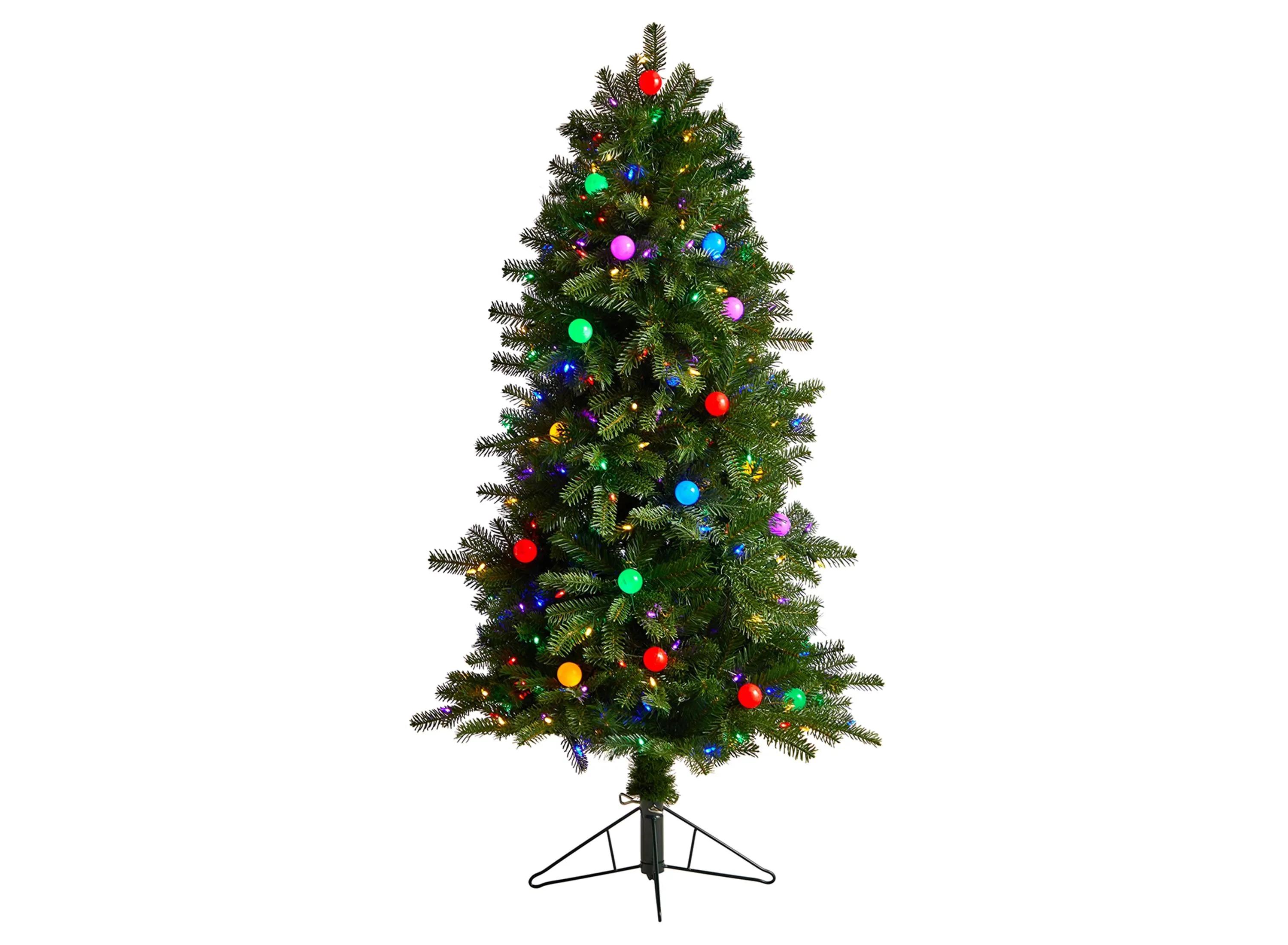5 Pre-Lit Montana Mountain Fir Artificial Tree