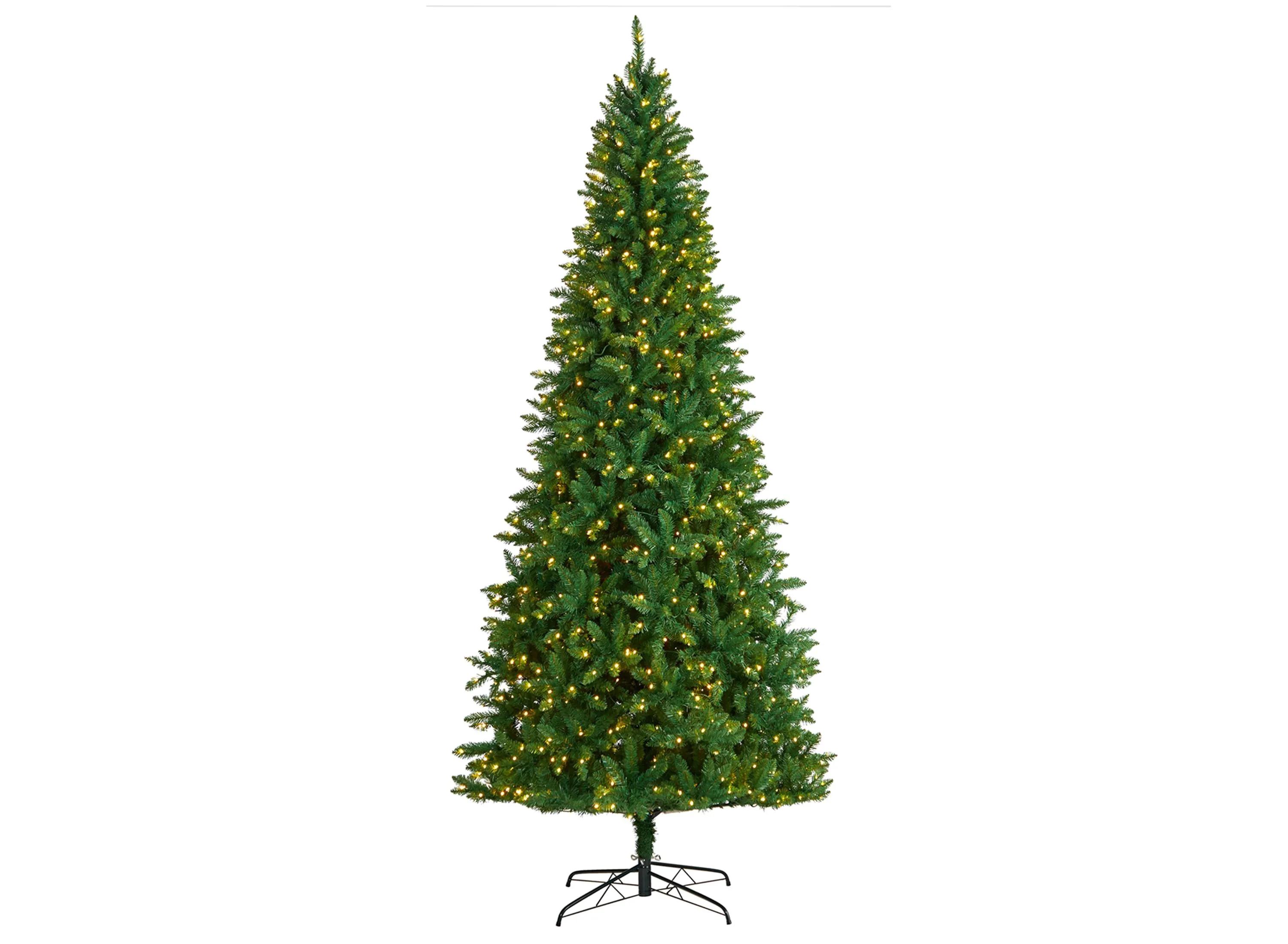 9 Pre-Lit Green Valley Fir Artificial Tree