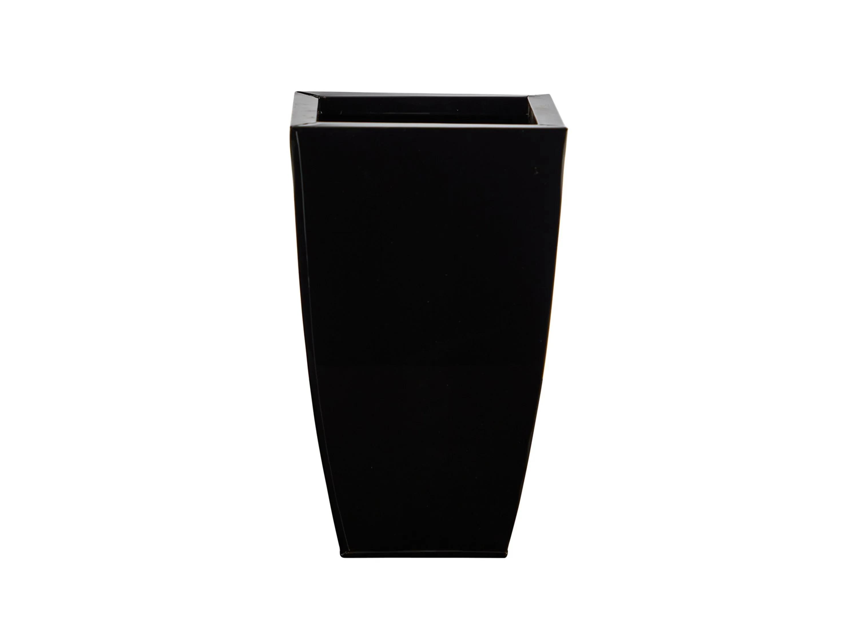13in. Tapered Square Metal Planter