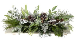 26in. Christmas Cutting Board Arrangement