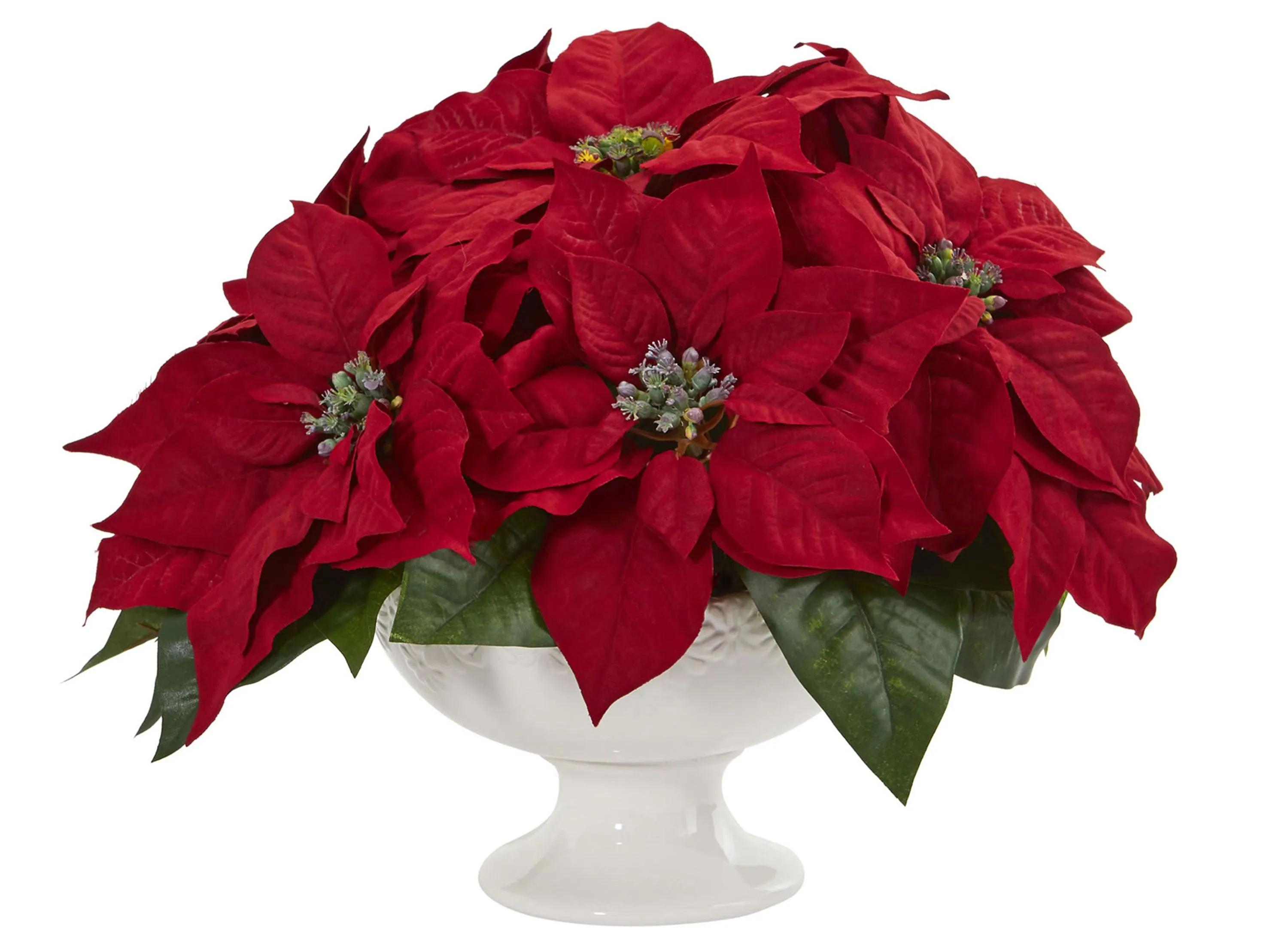 140123730 Poinsettia Artificial Arrangement sku 140123730