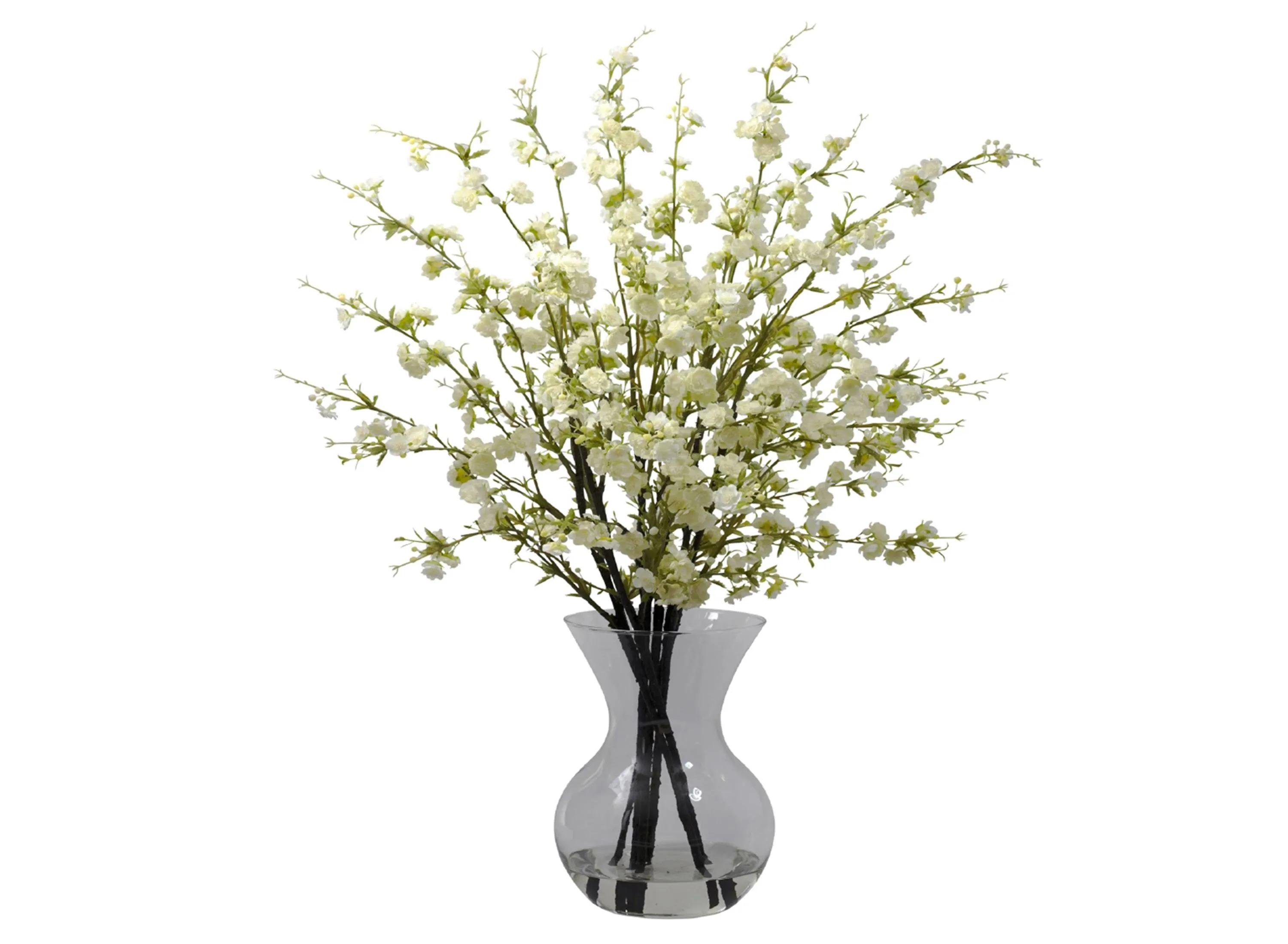 Cherry Blossoms with Vase Arrangement