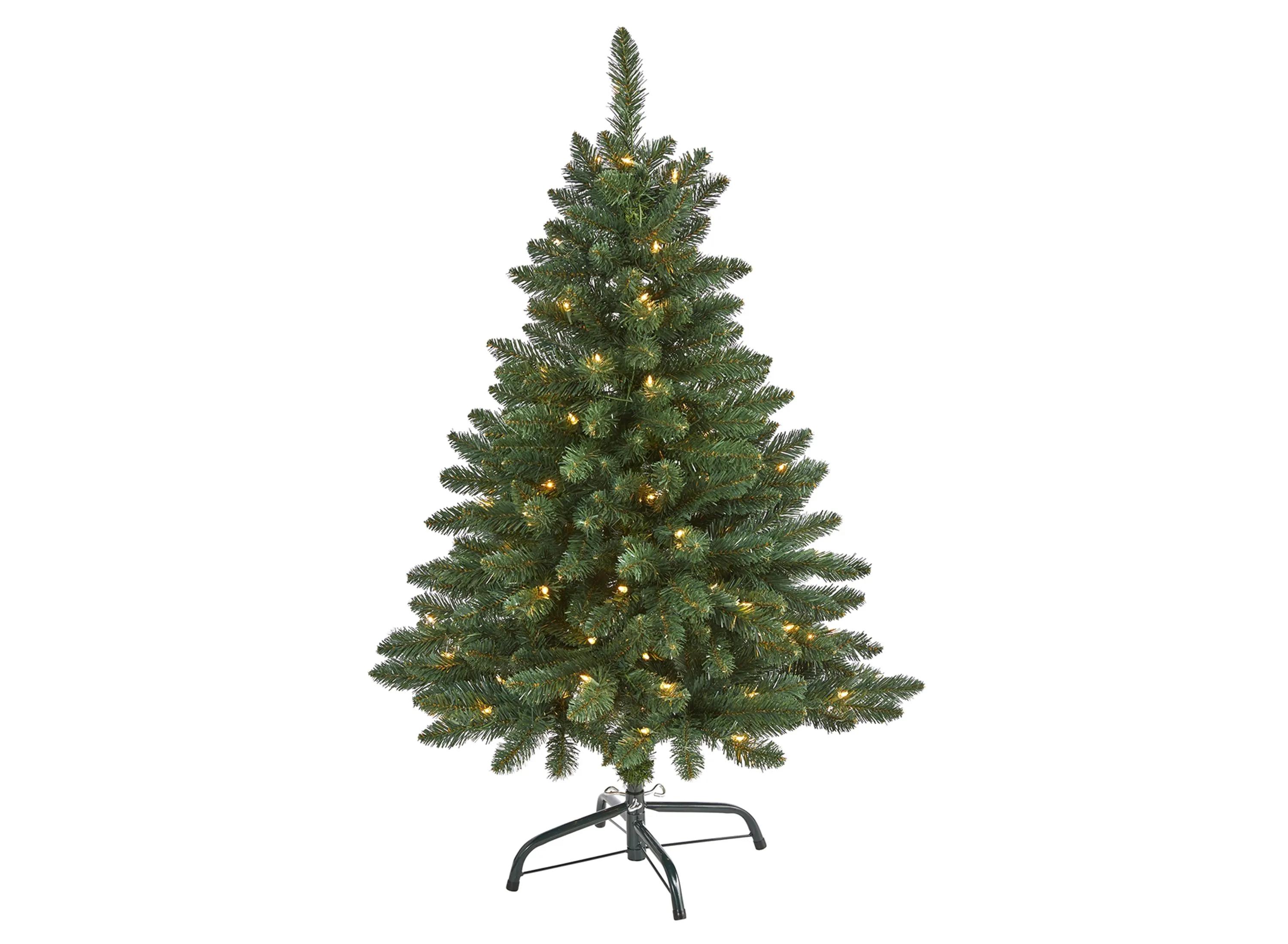 4ft. Pre-Lit Northern Rocky Spruce Artificial Christmas Tree