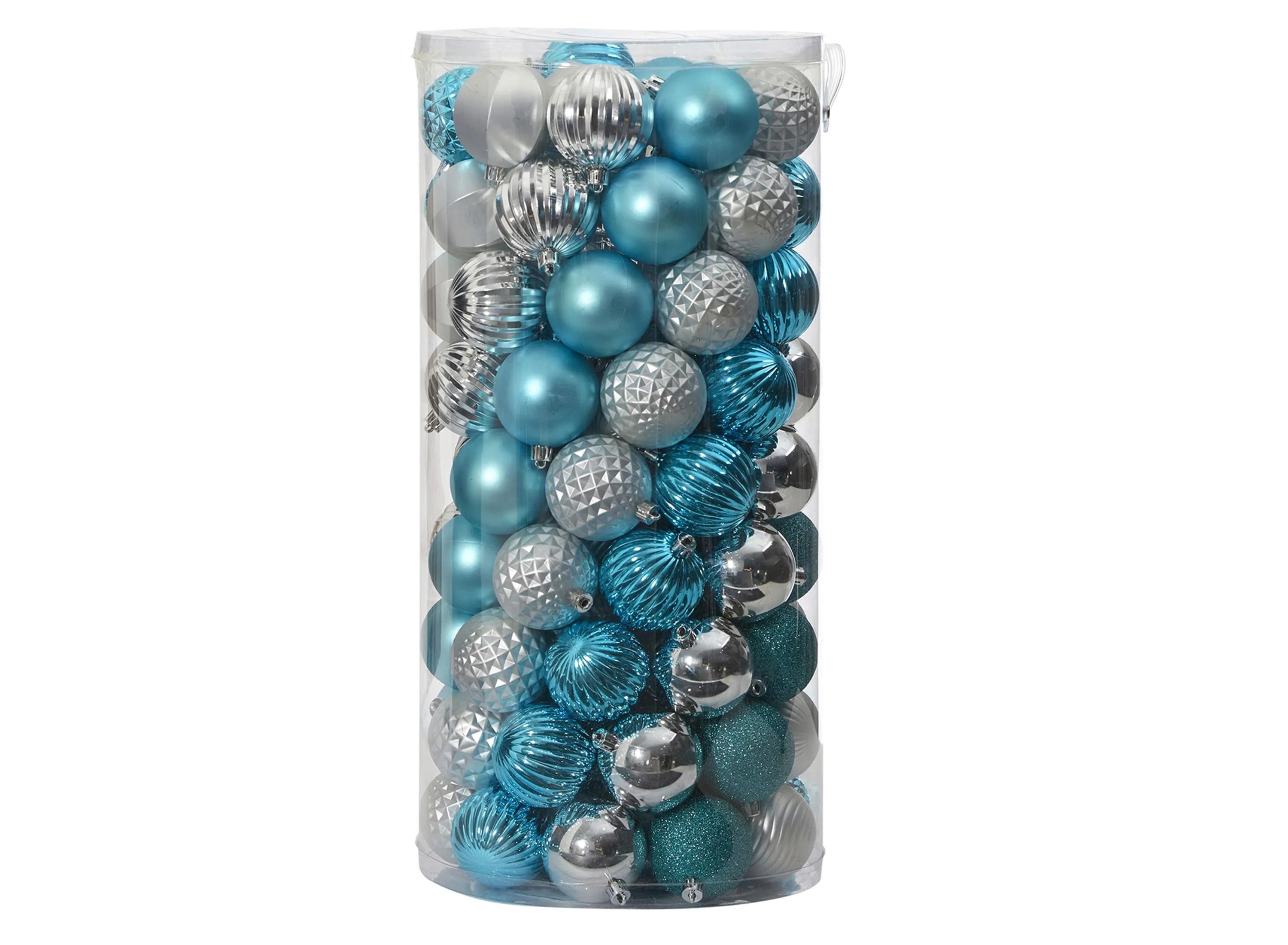 Shatterproof Christmas Tree Ornaments: Set of 101