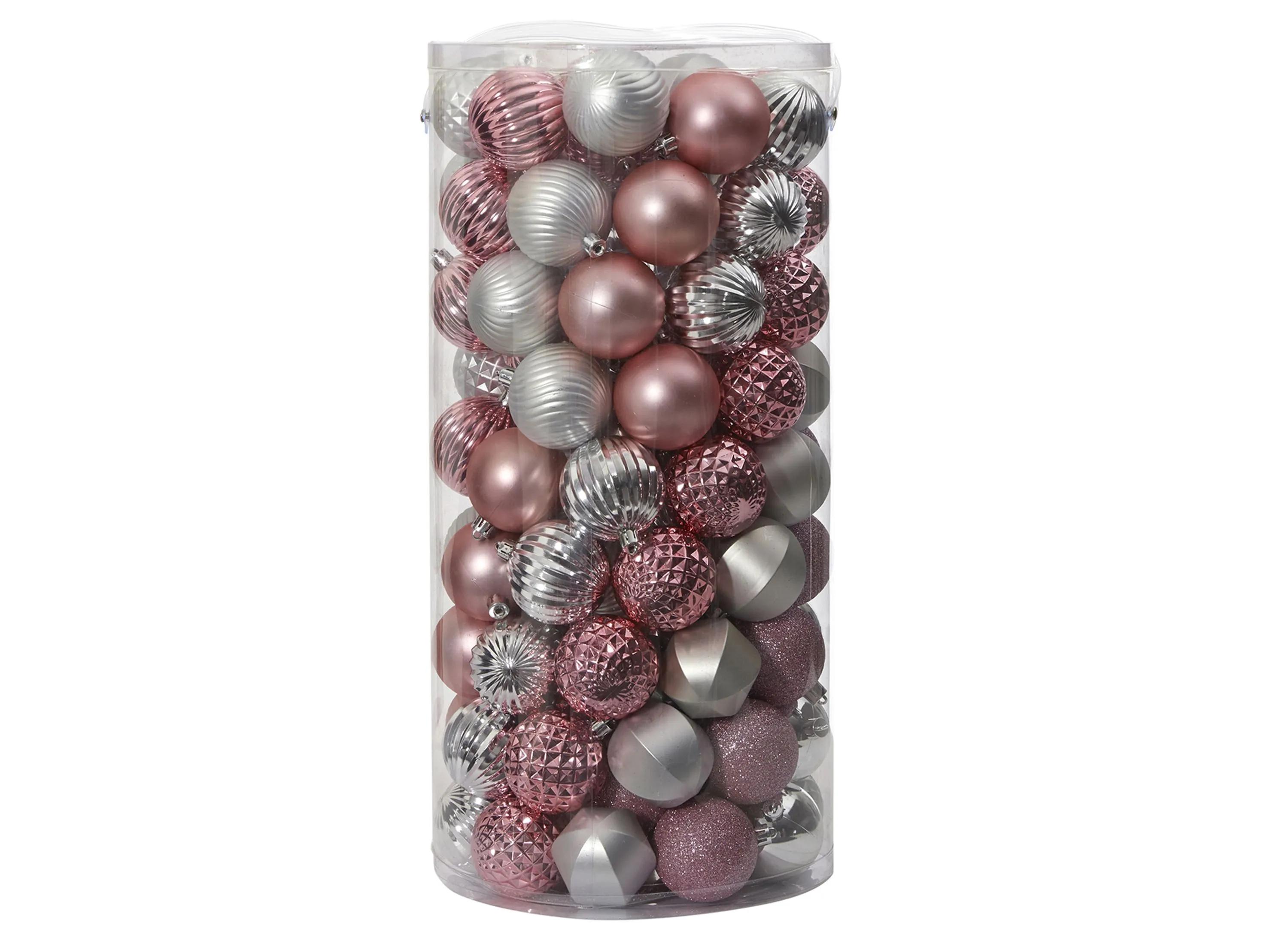 Shatterproof Christmas Tree Ornaments: Set of 101