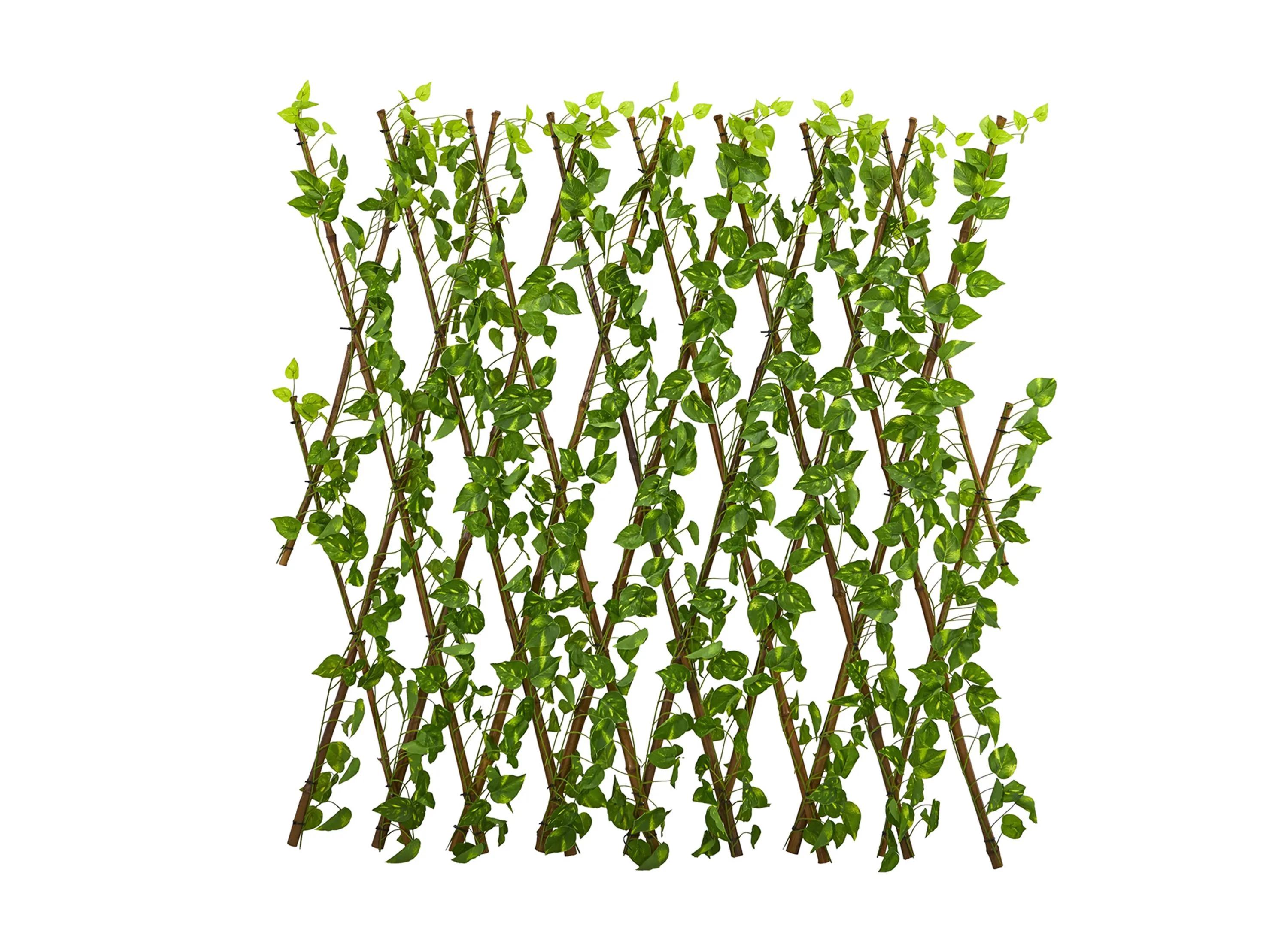 47in. Pothos Artificial Expandable Fence UV Resistant & Waterproof