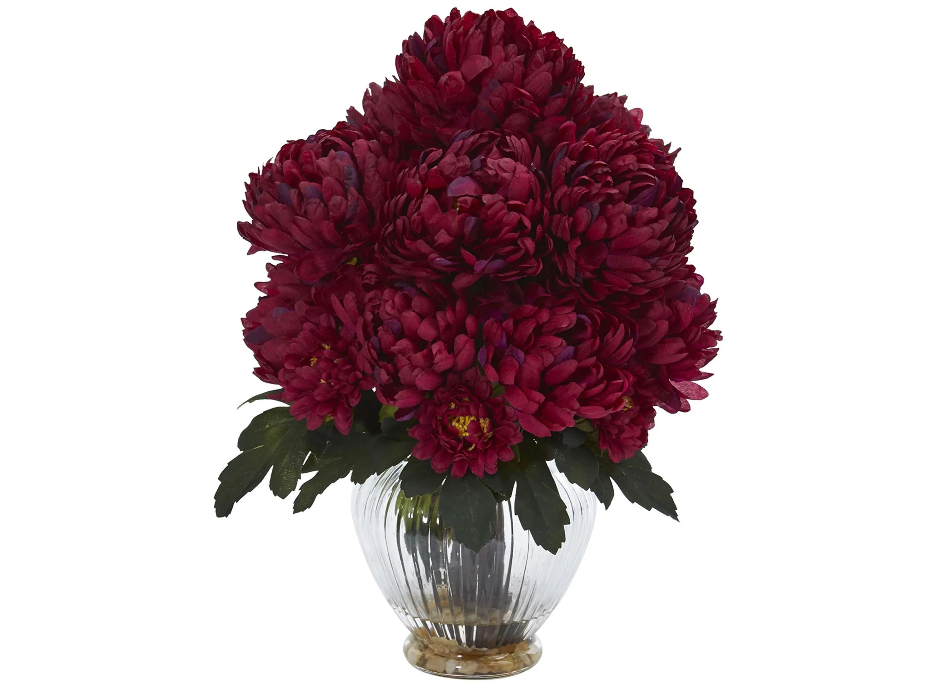 Mum Artificial Arrangement in Vase