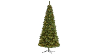 9ft. Pre-Lit White Mountain Pine Artificial Christmas Tree