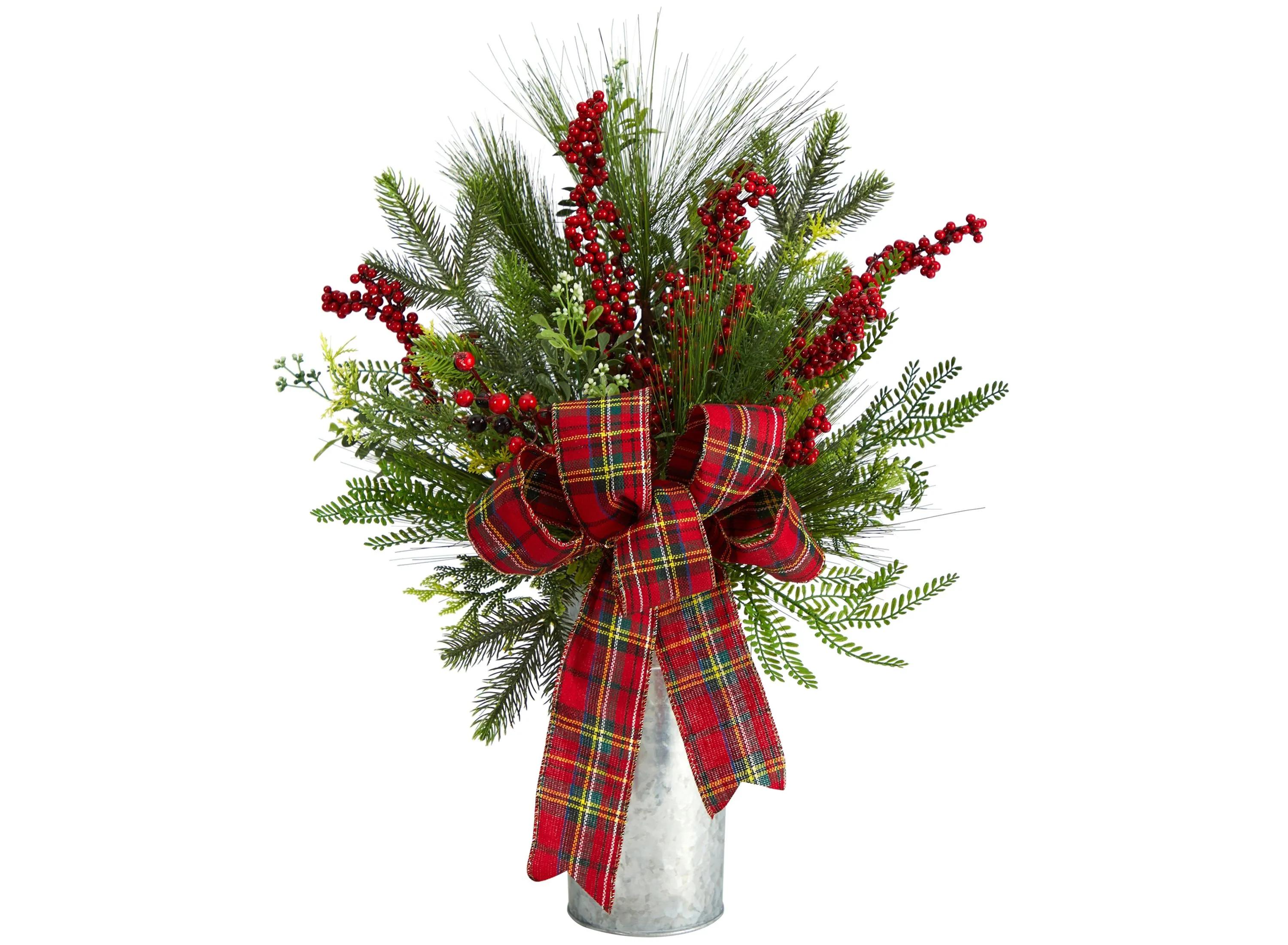 28 Holiday Foliage Artificial Arrangement
