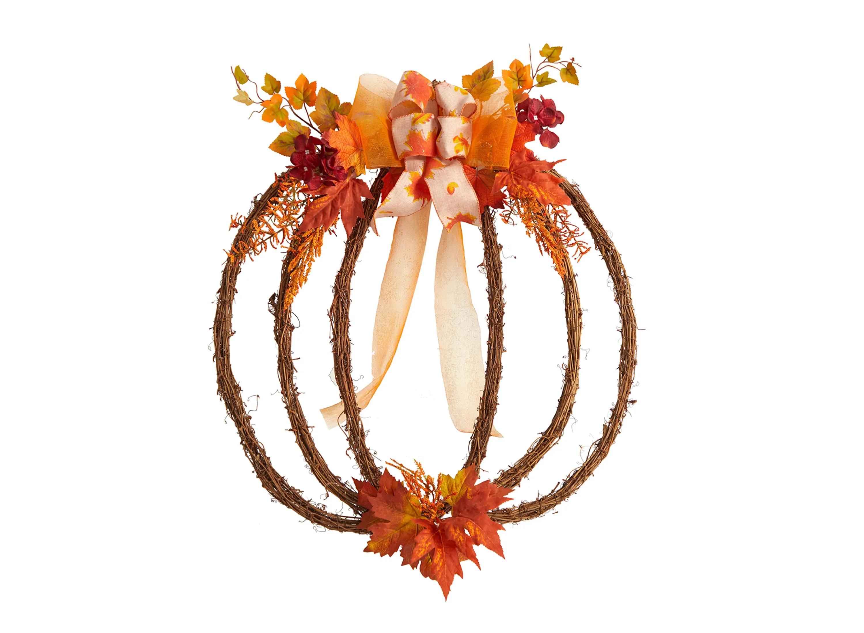 Crisp 26 Pumpkin Vine Wreath
