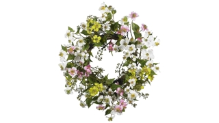 20in. Dogwood Wreath
