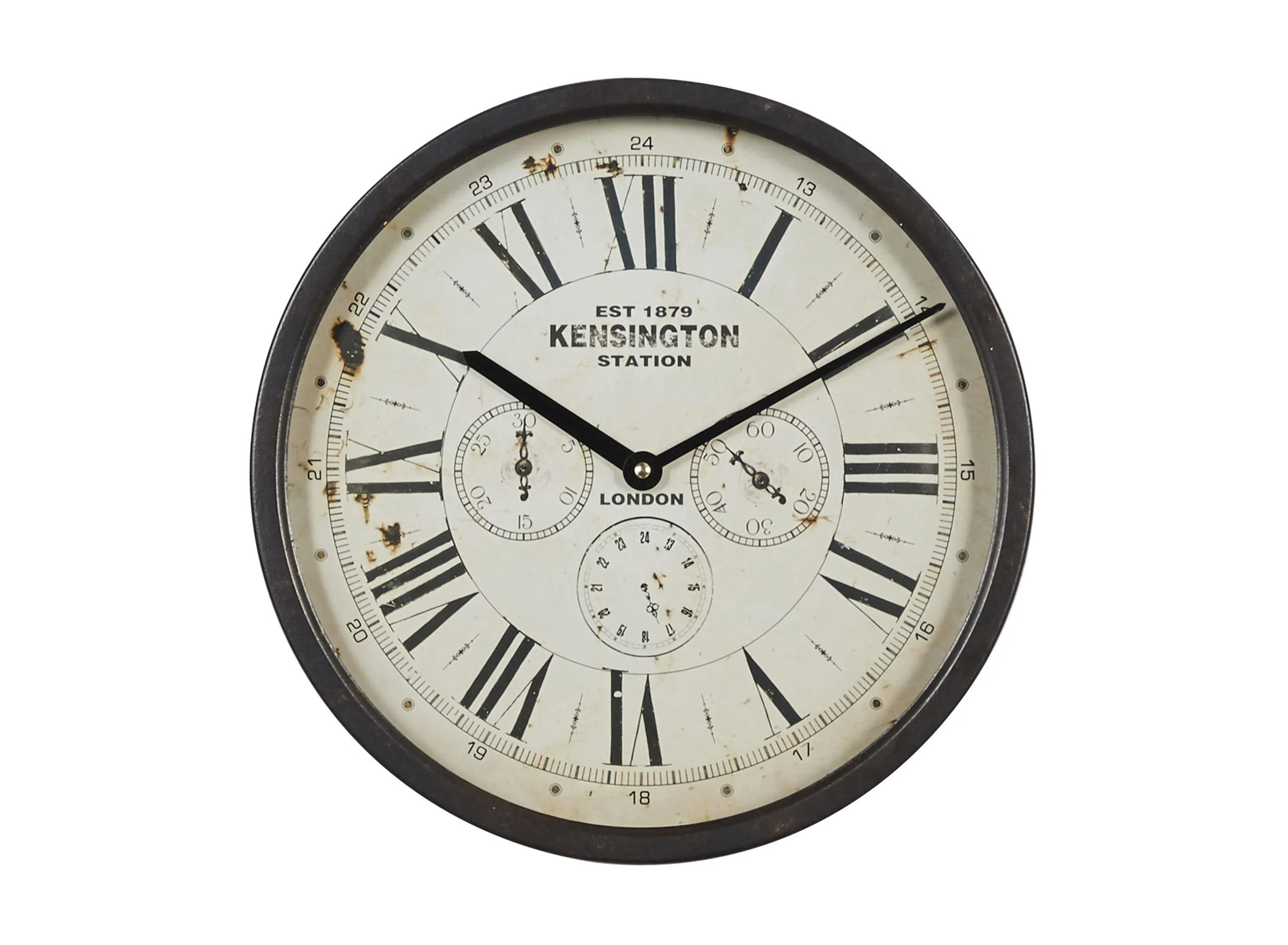 Ivy Collection Bonaparte Wall Clock