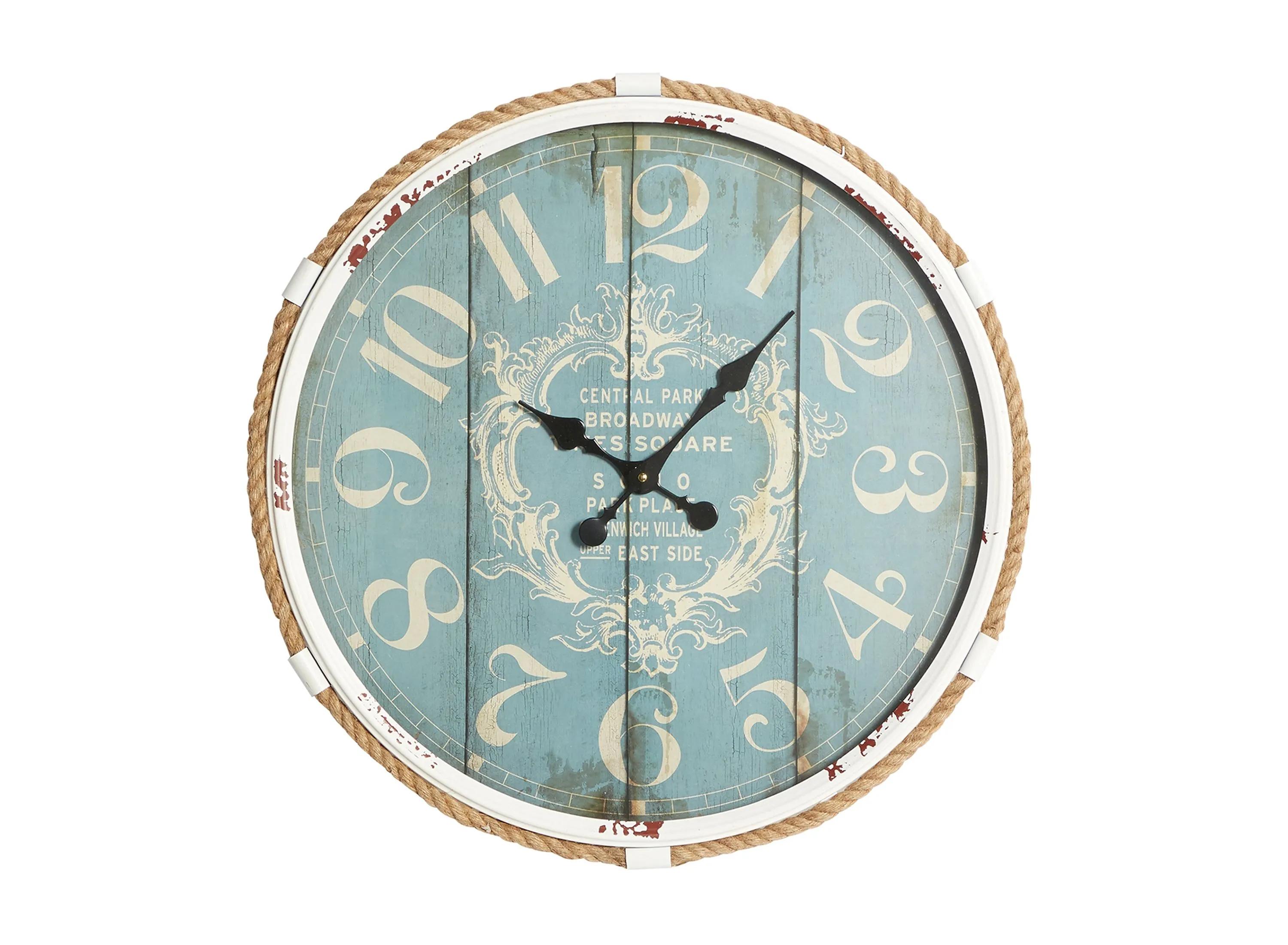 Ivy Collection Sea Life Wall Clock