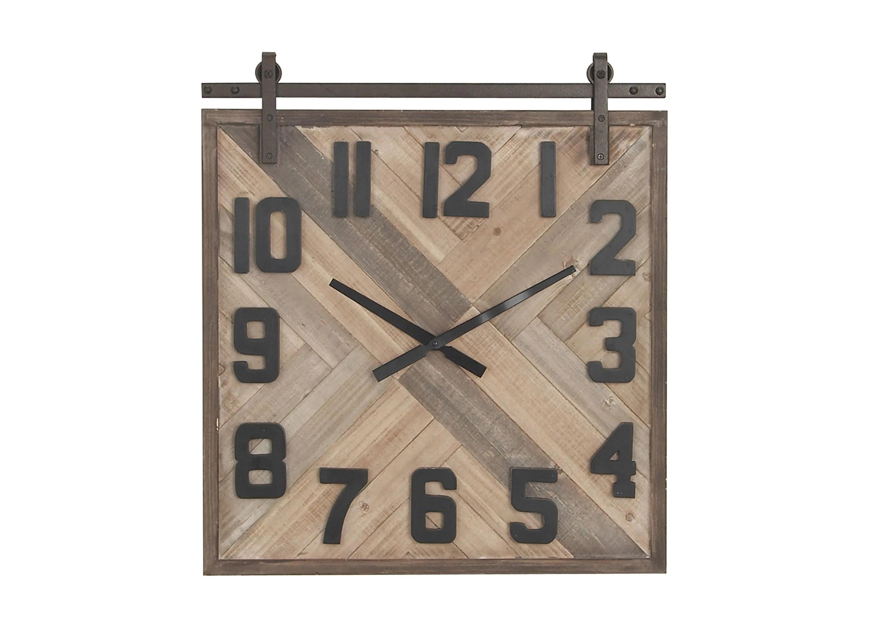 Ivy Collection Herkimer Wall Clock