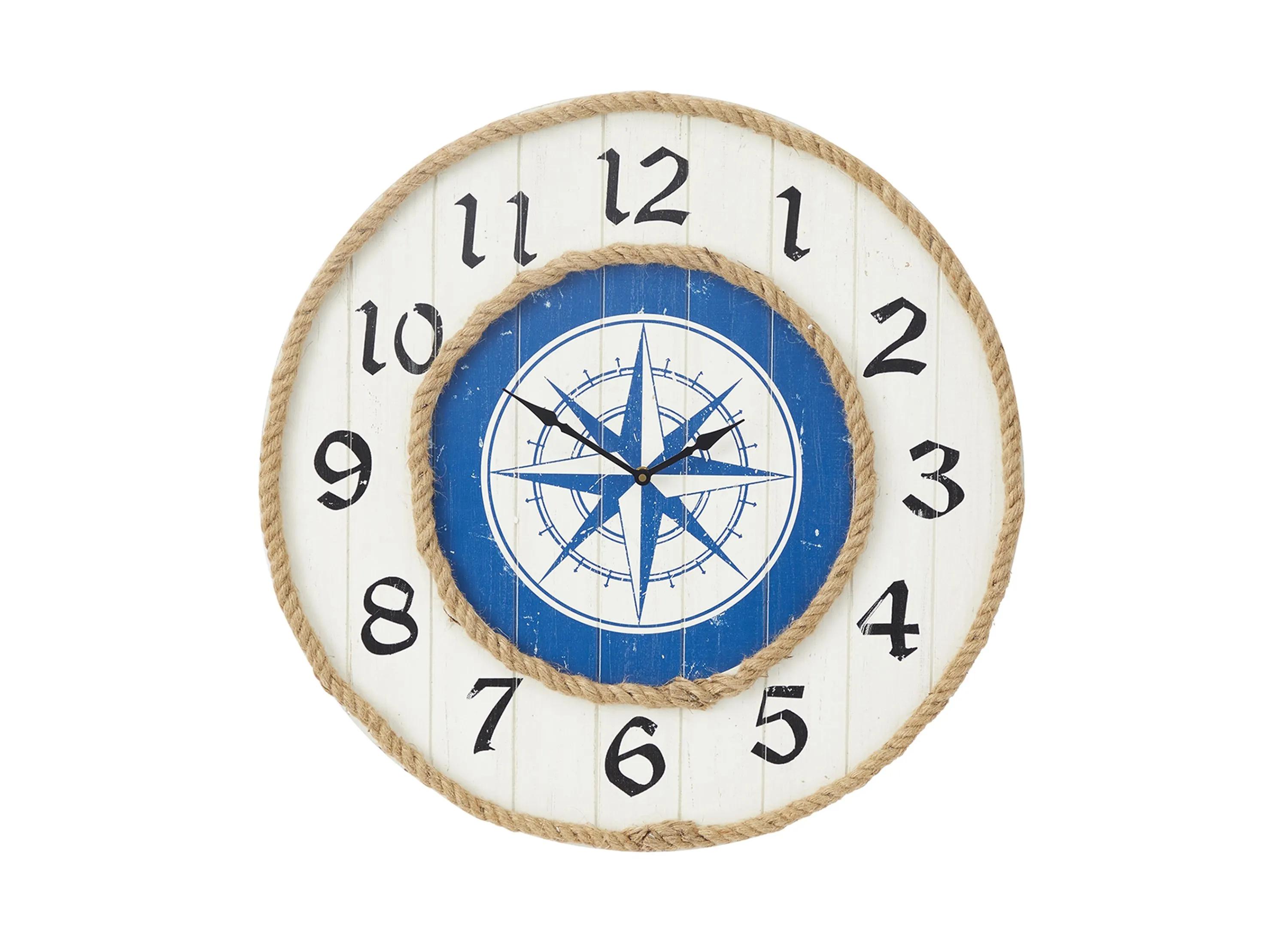 Ivy Collection Compass Wall Clock