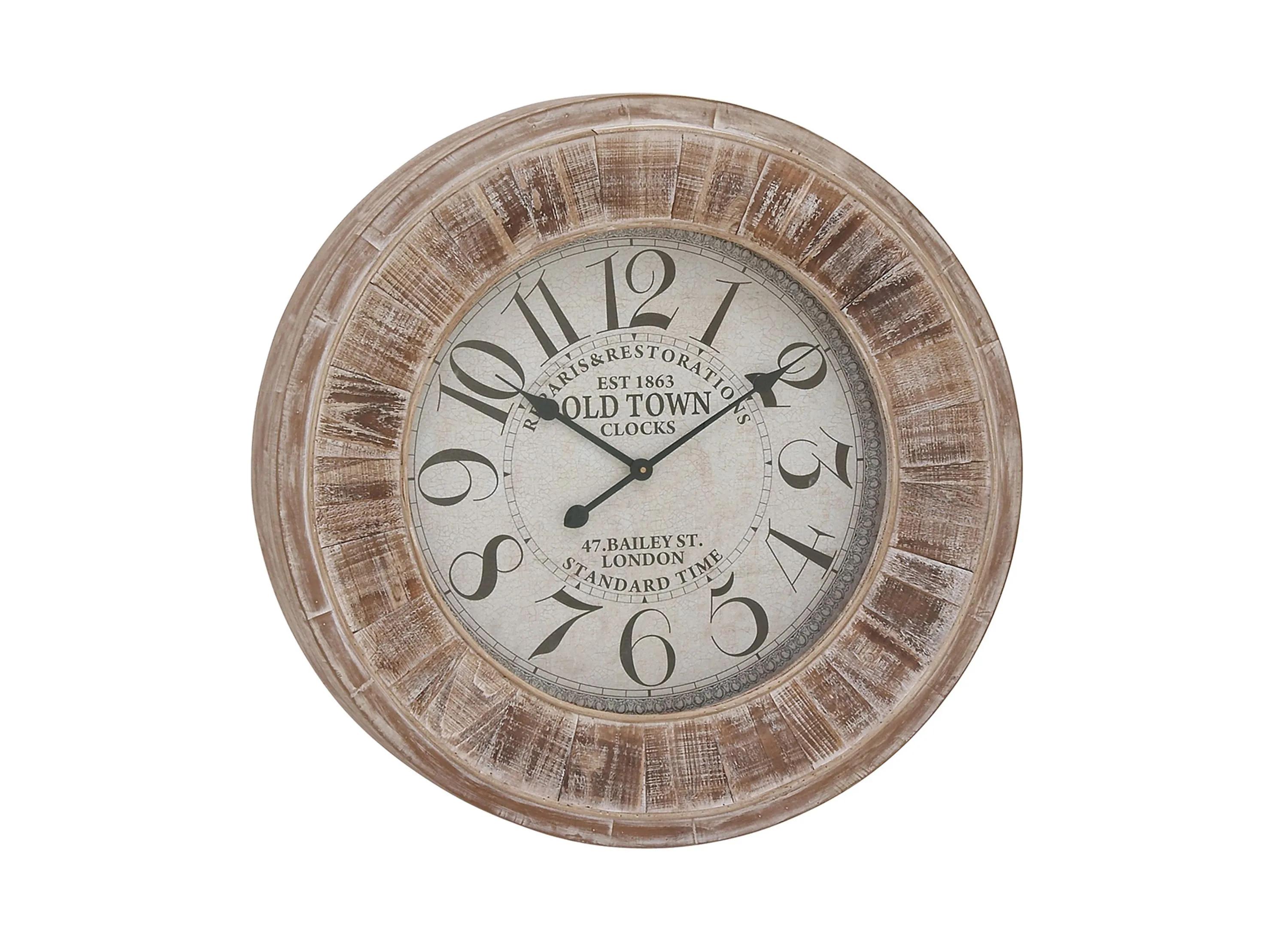 Ivy Collection Canandaigua Wall Clock