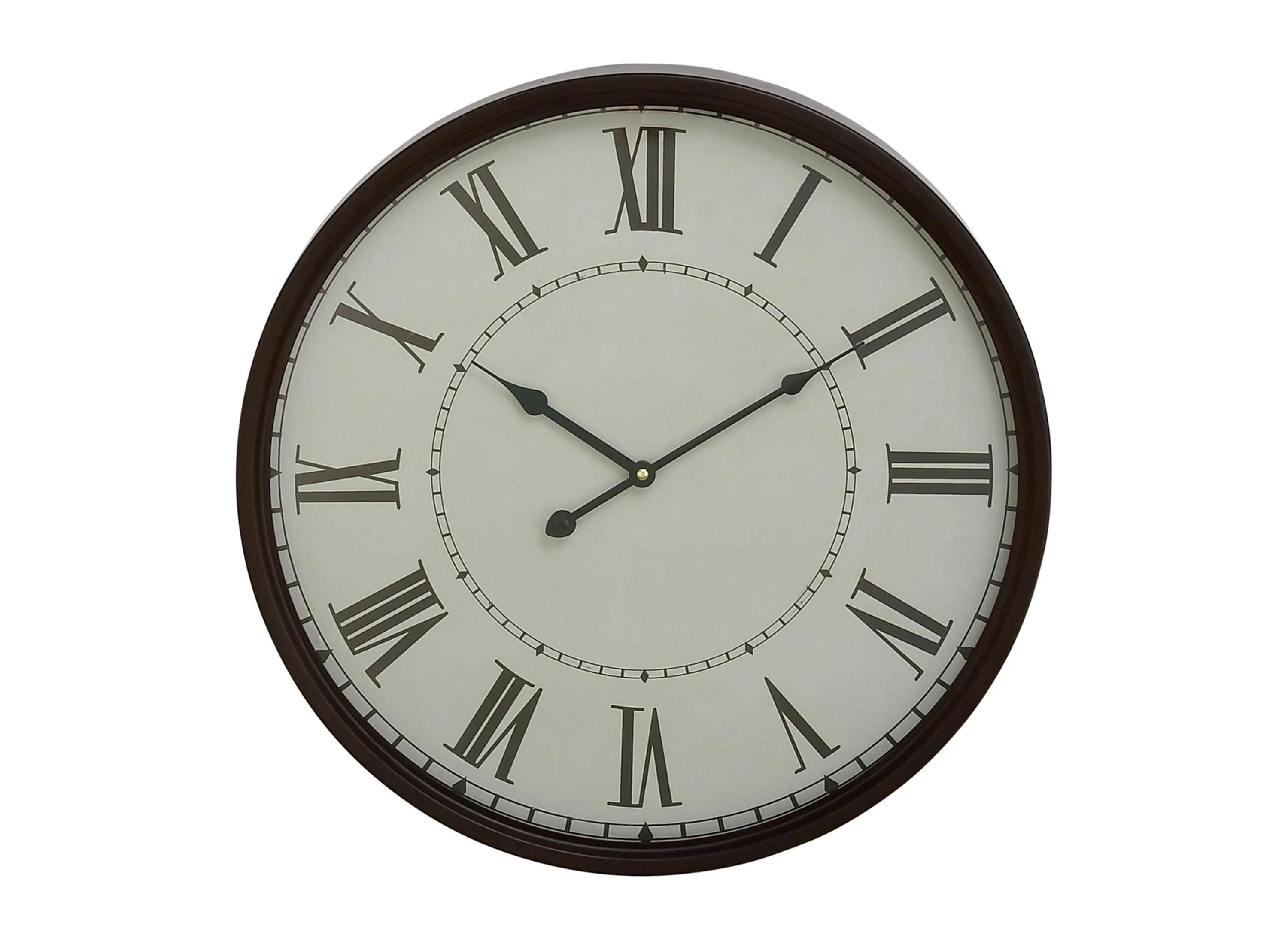 Ivy Collection Melakatha Wall Clock