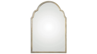 Brayden Petite Silver Arch Mirror