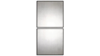 Matty Antiqued Square Mirrors: Set of 2