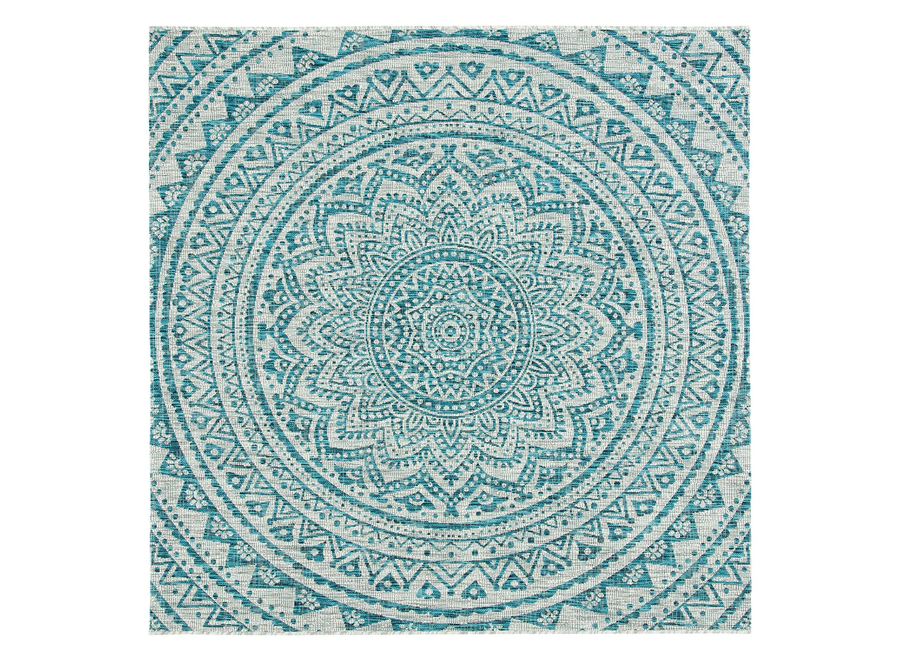Courtyard Mandala Indoor/Outdoor Area Rug