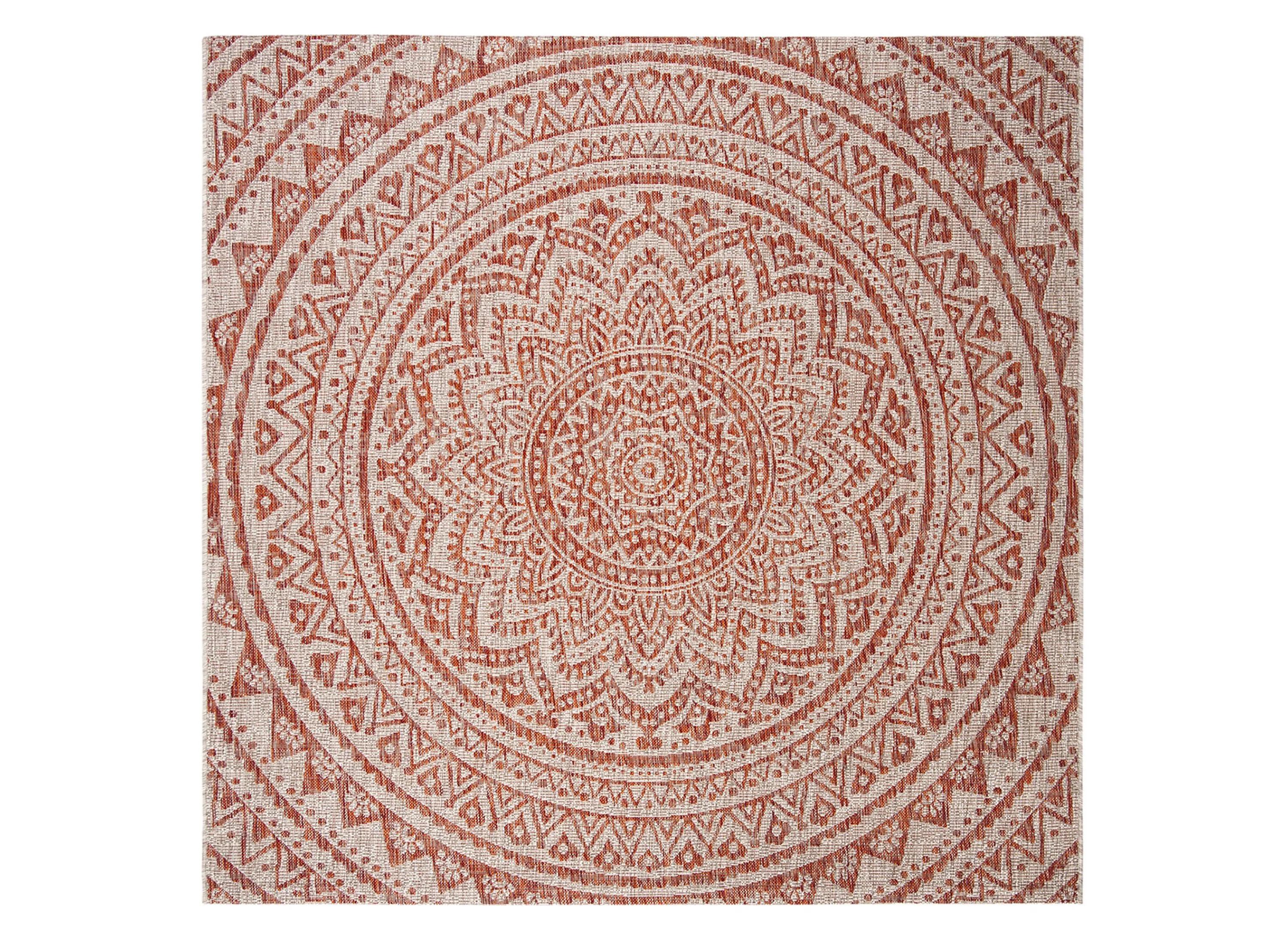 Courtyard Mandala Indoor/Outdoor Area Rug