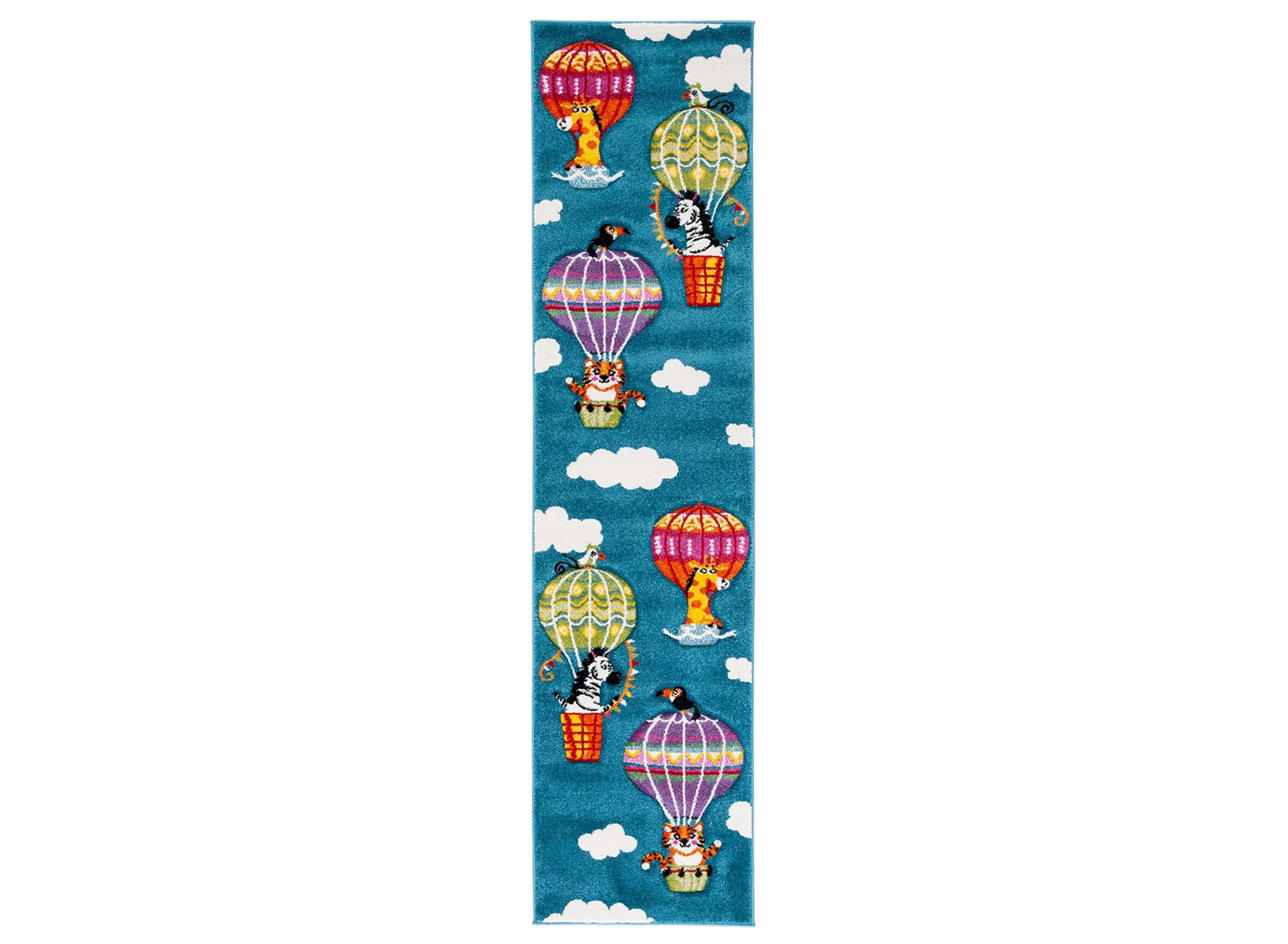 170118280 Carousel Balloons Kids Runner Rug sku 170118280