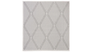 Bermuda Wide Diamond Indoor/Outdoor Square Area Rug