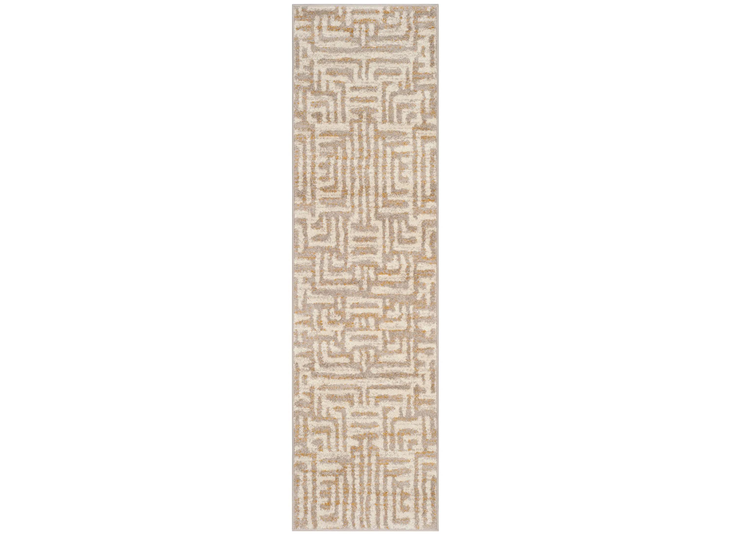 Rhine Ivory Runner Rug