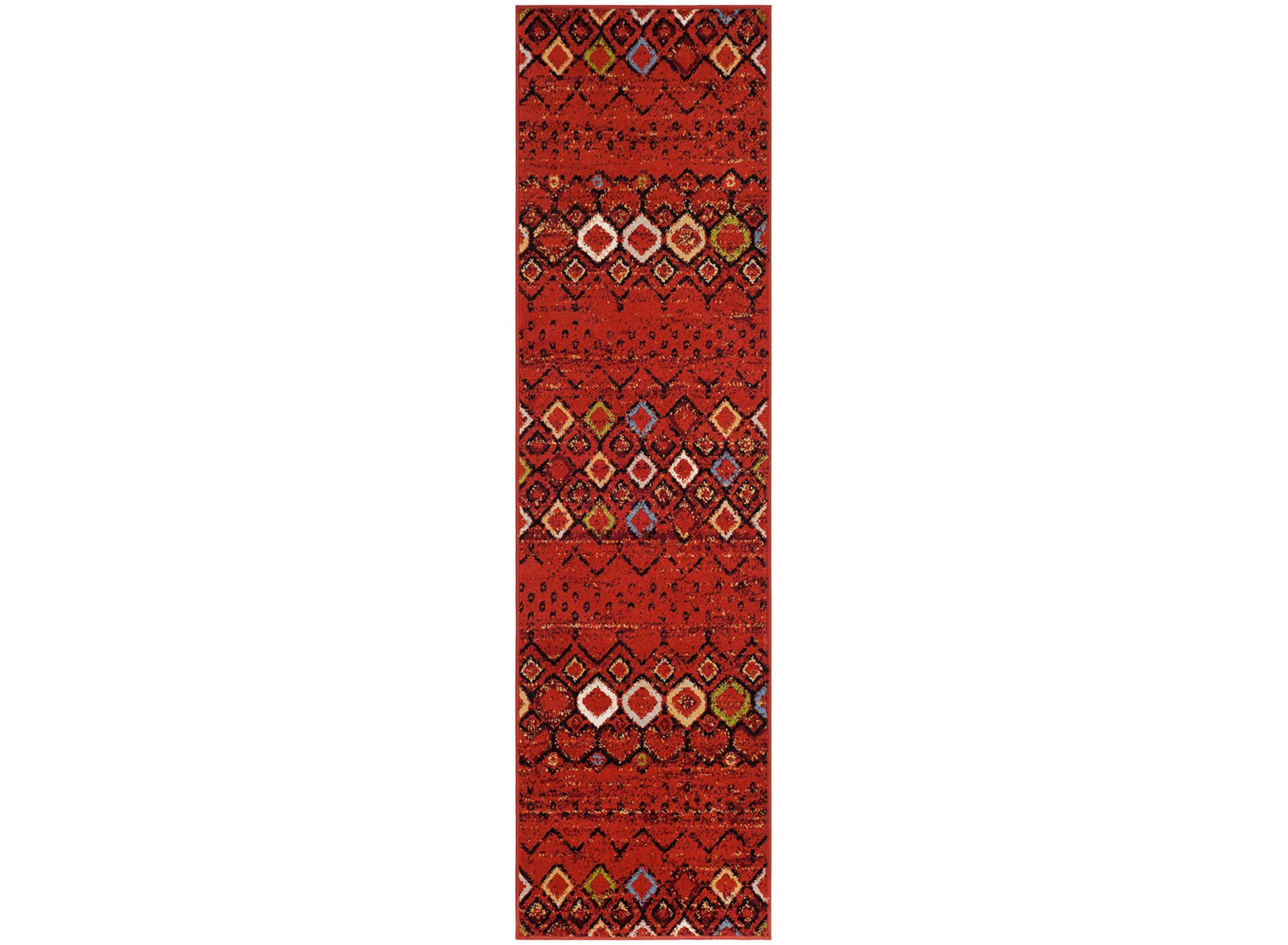 Halen Red Runner Rug