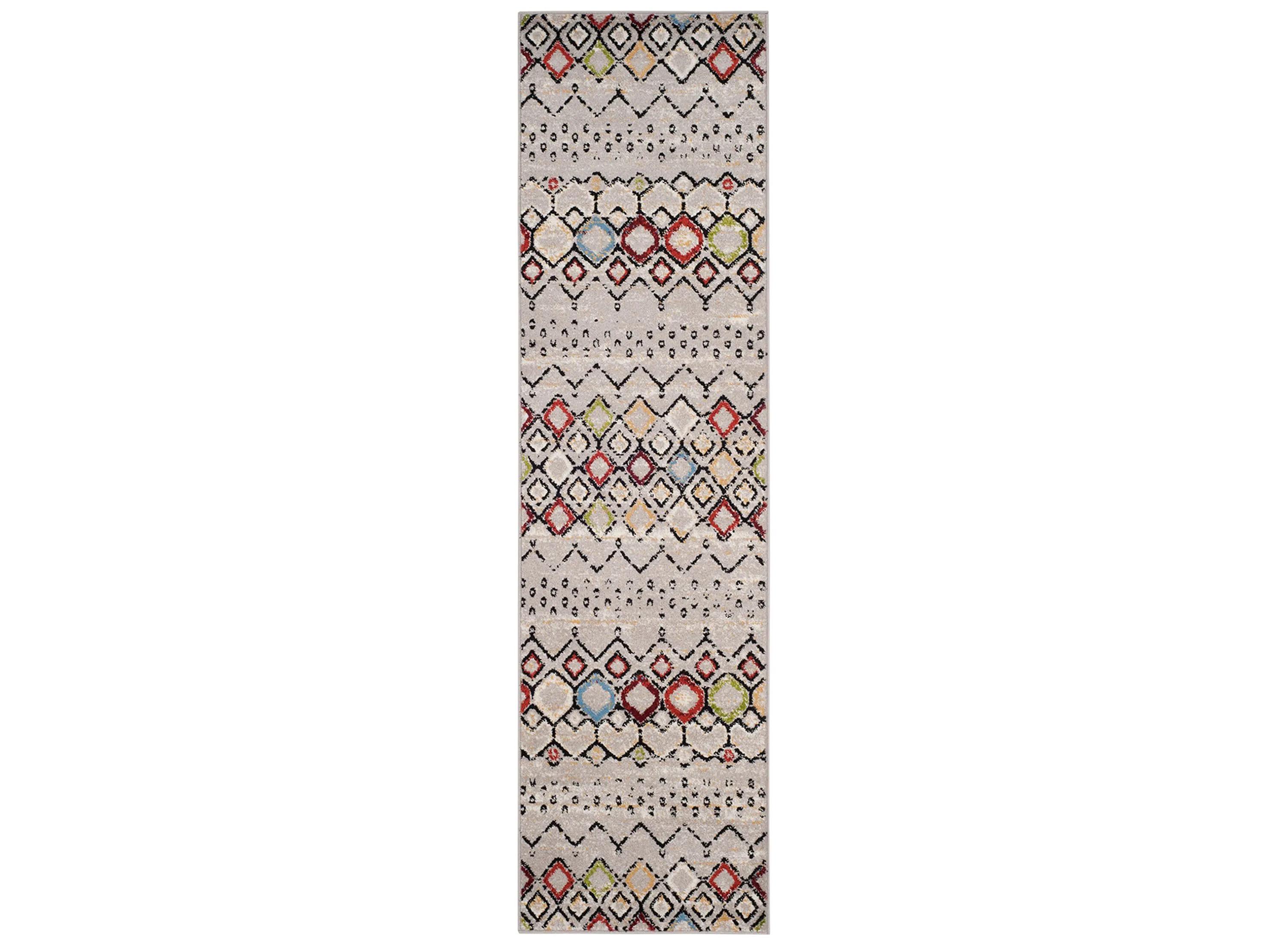 Halen Gray Runner Rug