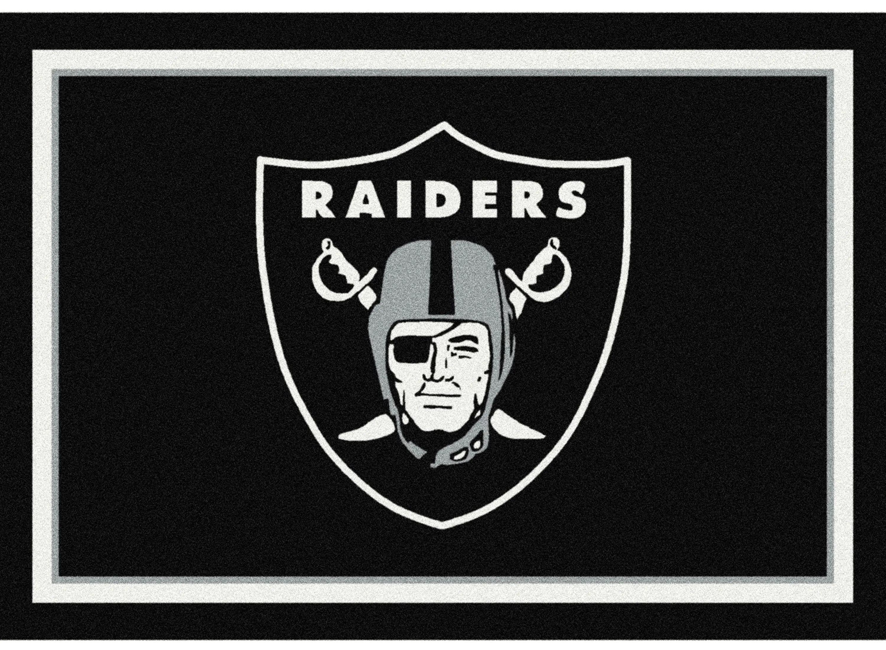 Las Vegas Raiders Imperial 3'10'' x 5'4'' Spirit Rug