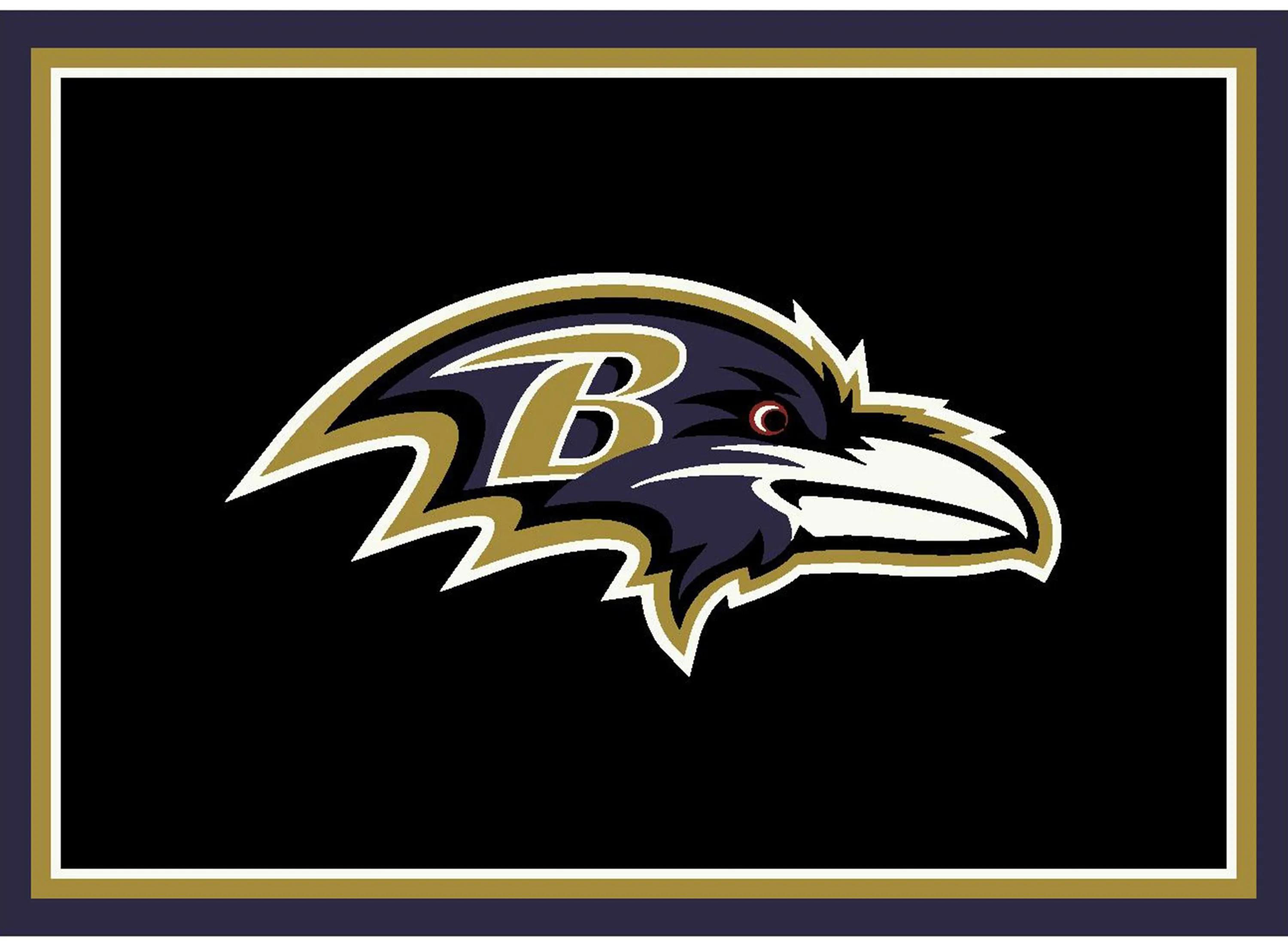 Baltimore Ravens Imperial 3'10'' x 5'4'' Spirit Rug
